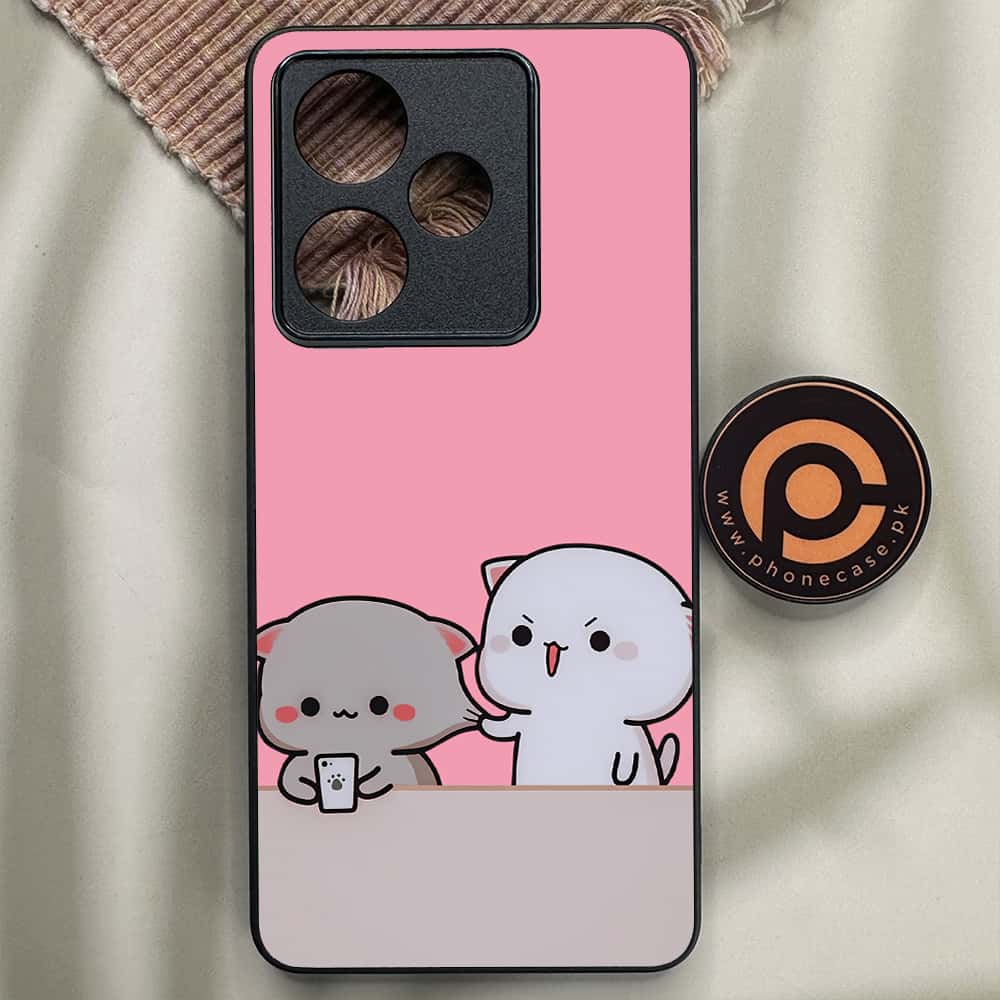 Realme GT 7T - Cute BuBu DuDu Series - Premium Metal Printed soft Bumper shock Proof Case