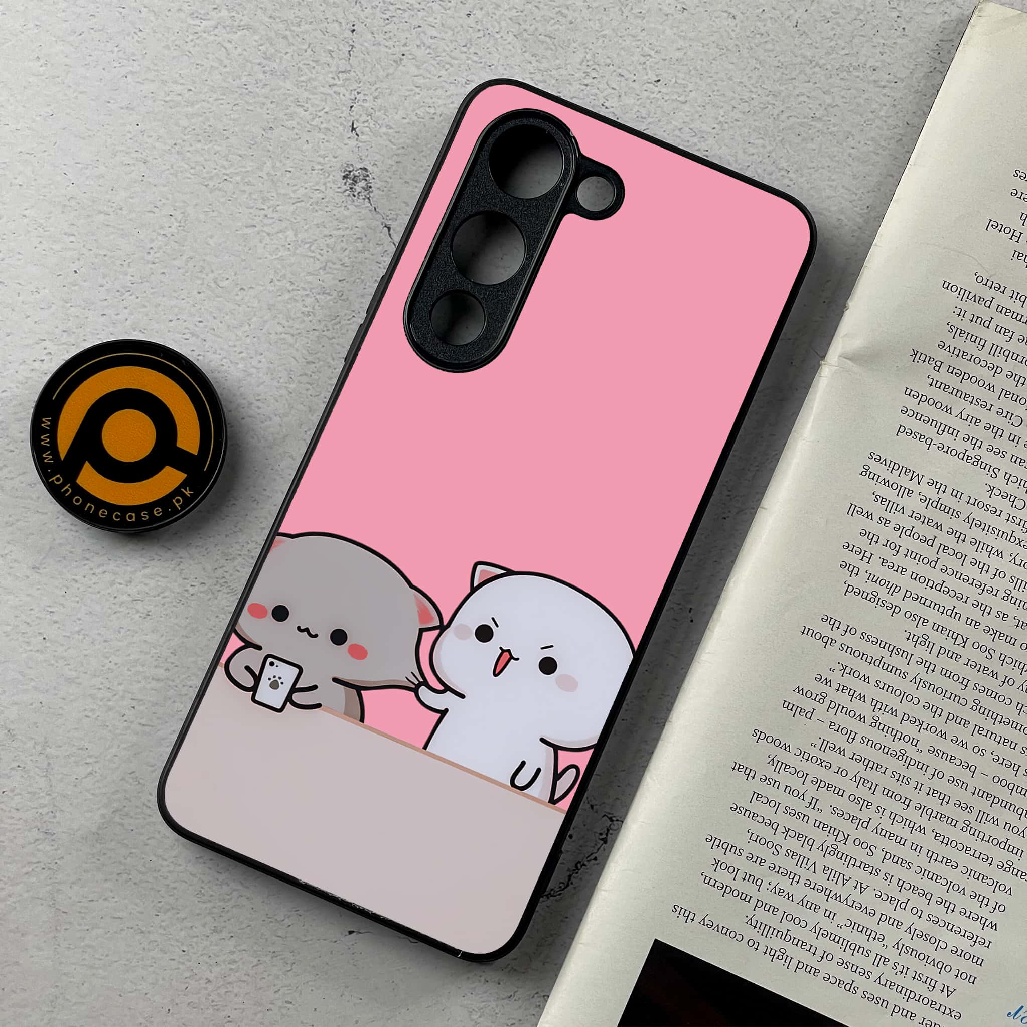 Vivo Y04 - Cute BuBu DuDu - Premium Metal Printed Soft Bumper Shockproof Case