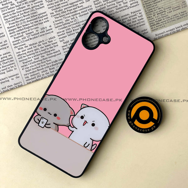 Samsung Galaxy A06  - Cute BuBu DuDu Design 2 - Premium Metal Printed soft Bumper shock Proof Case CS-37112
