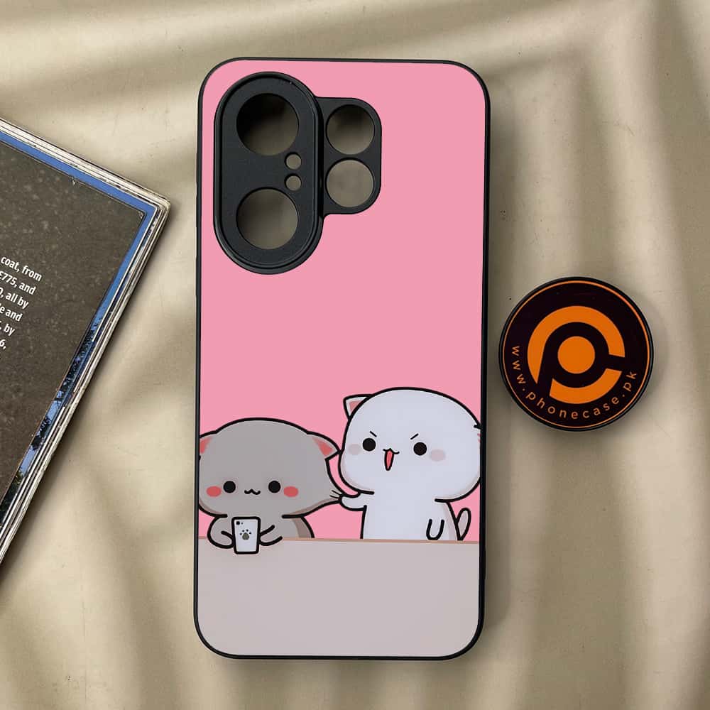 Vivo X200 FE - Cute BuBu DuDu Series - Premium Metal Printed soft Bumper Shock Proof Case