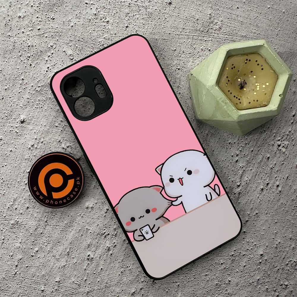 Nothing Phone 2 - Cute BuBu DuDu Series - Premium Metal  Printed soft Bumper shock Proof Case