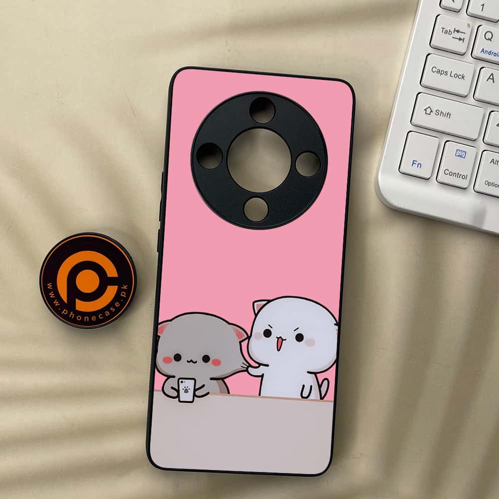 HONOR X9b 5G - Cute BuBu DuDu Series - Premium Metal  Printed soft Bumper shock Proof Case