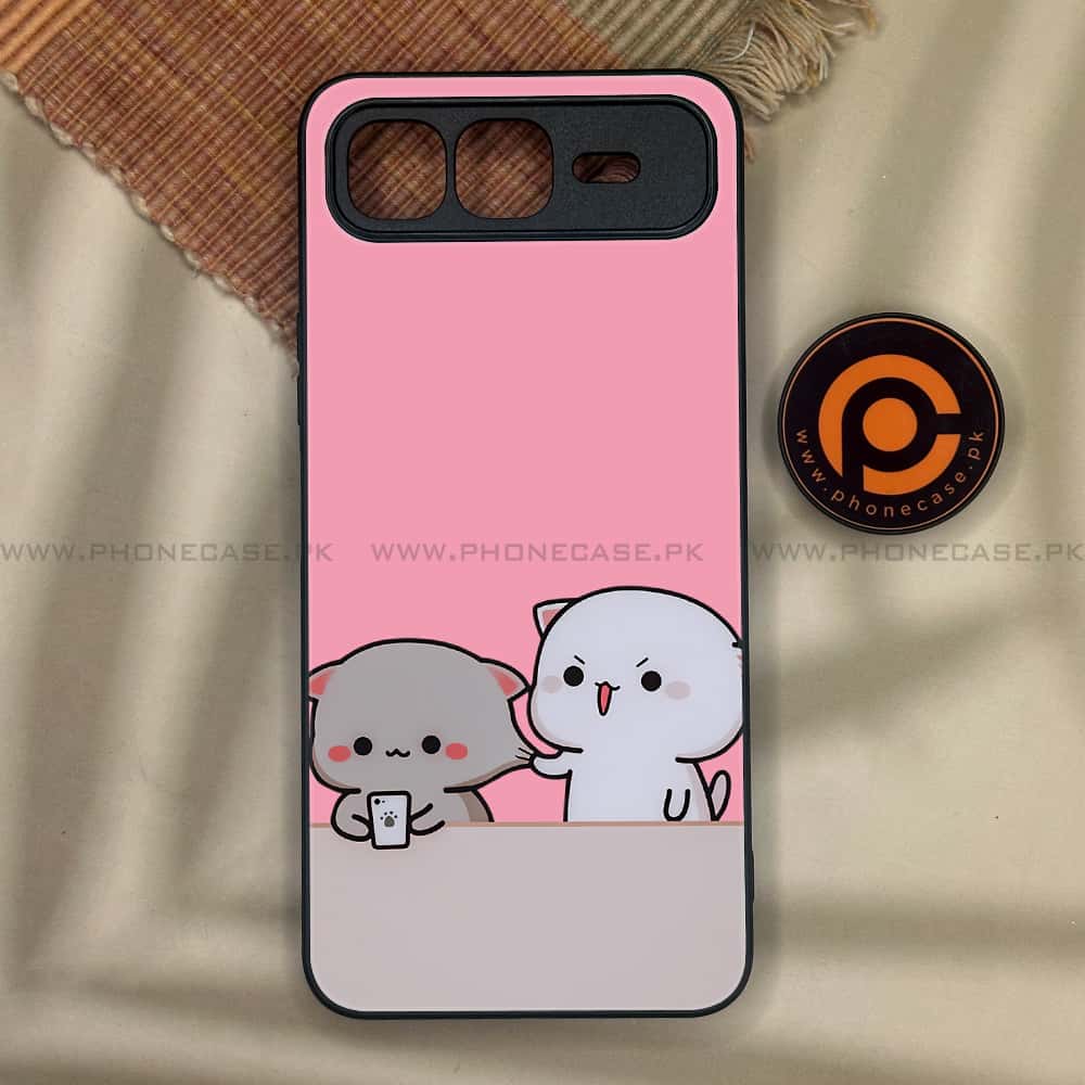 Infinix Smart 10 Plus - Cute BuBu DuDu Series - Premium Metal Printed soft Bumper shock Proof Case
