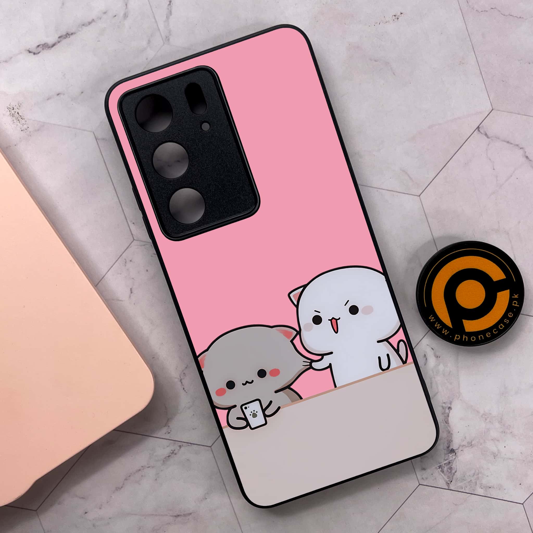 Realme C75x 4G - Cute BuBu DuDu Series - Premium Metal Printed soft Bumper shock Proof Case