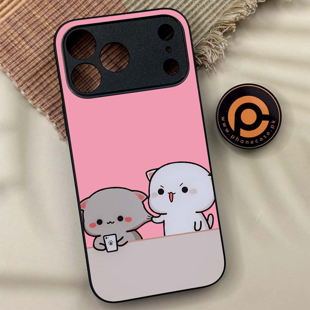 iPhone 17 Pro Max - Cute BuBu DuDu Series - Premium Metal Printed soft Bumper shock Proof Case