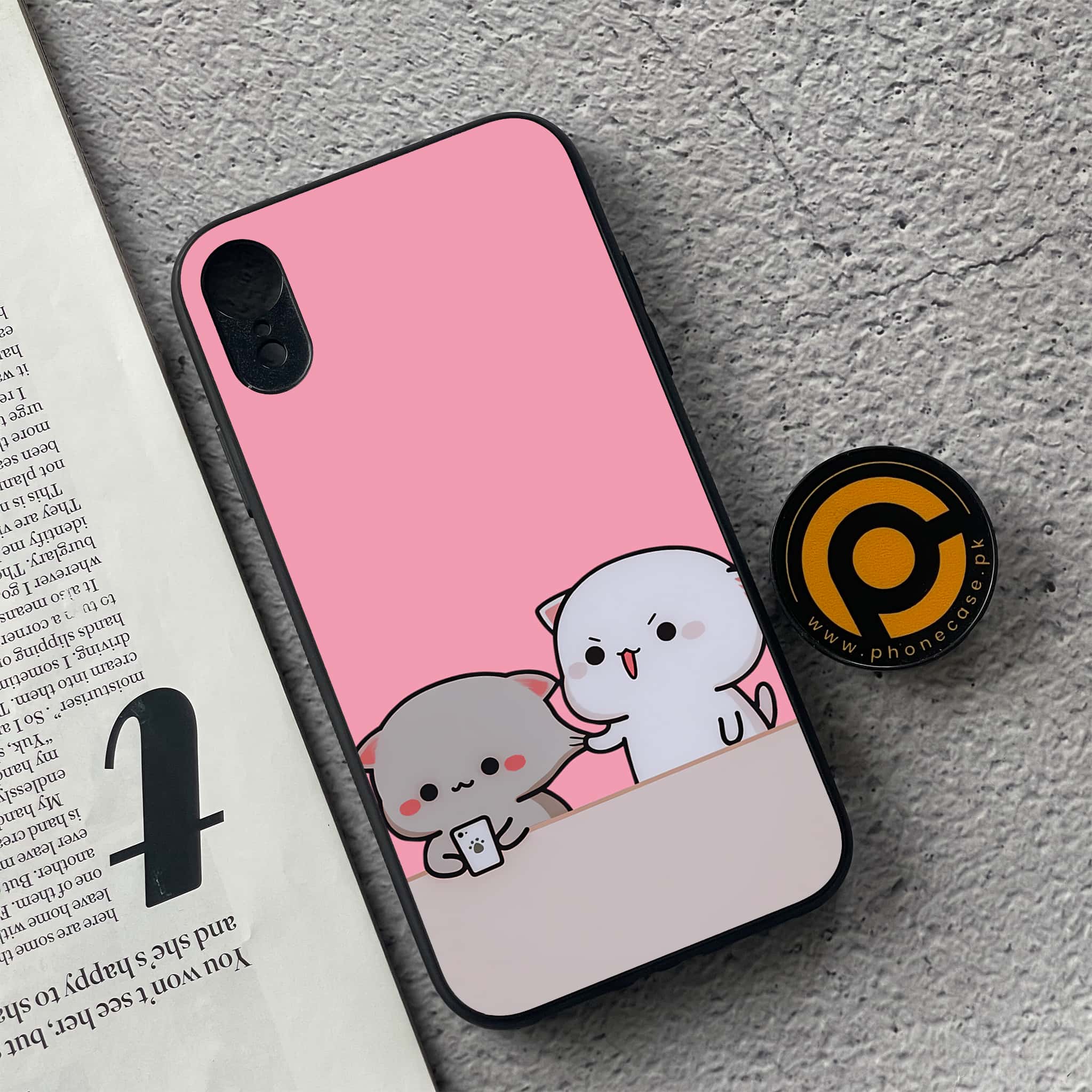 iPhone XR - Cute BuBu DuDu Series - Premium Metal  Printed soft Bumper shock Proof Case