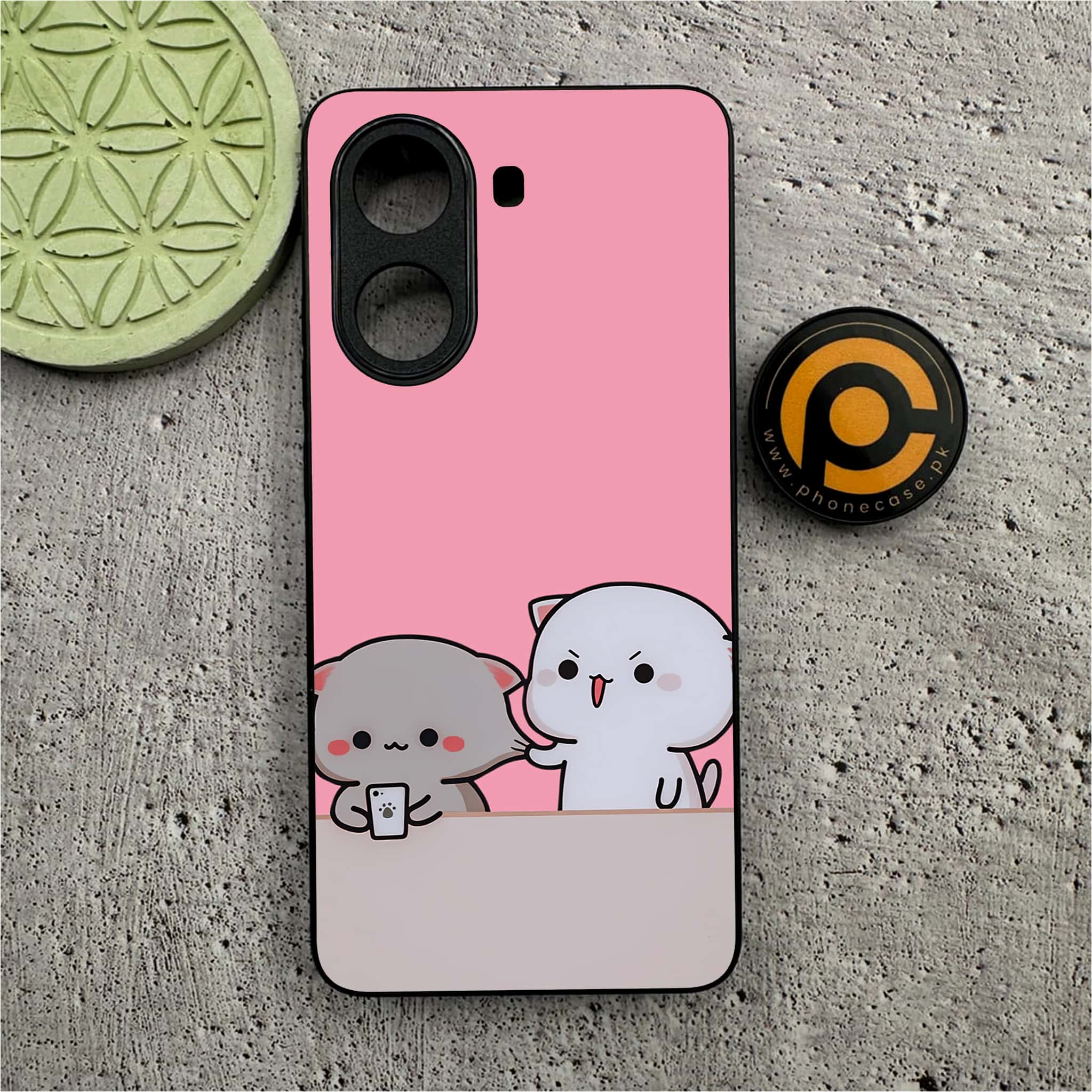 Xiaomi Poco X7 Pro 5G - Cute BuBu DuDu Series - Premium Metal  Printed soft Bumper shock Proof Case