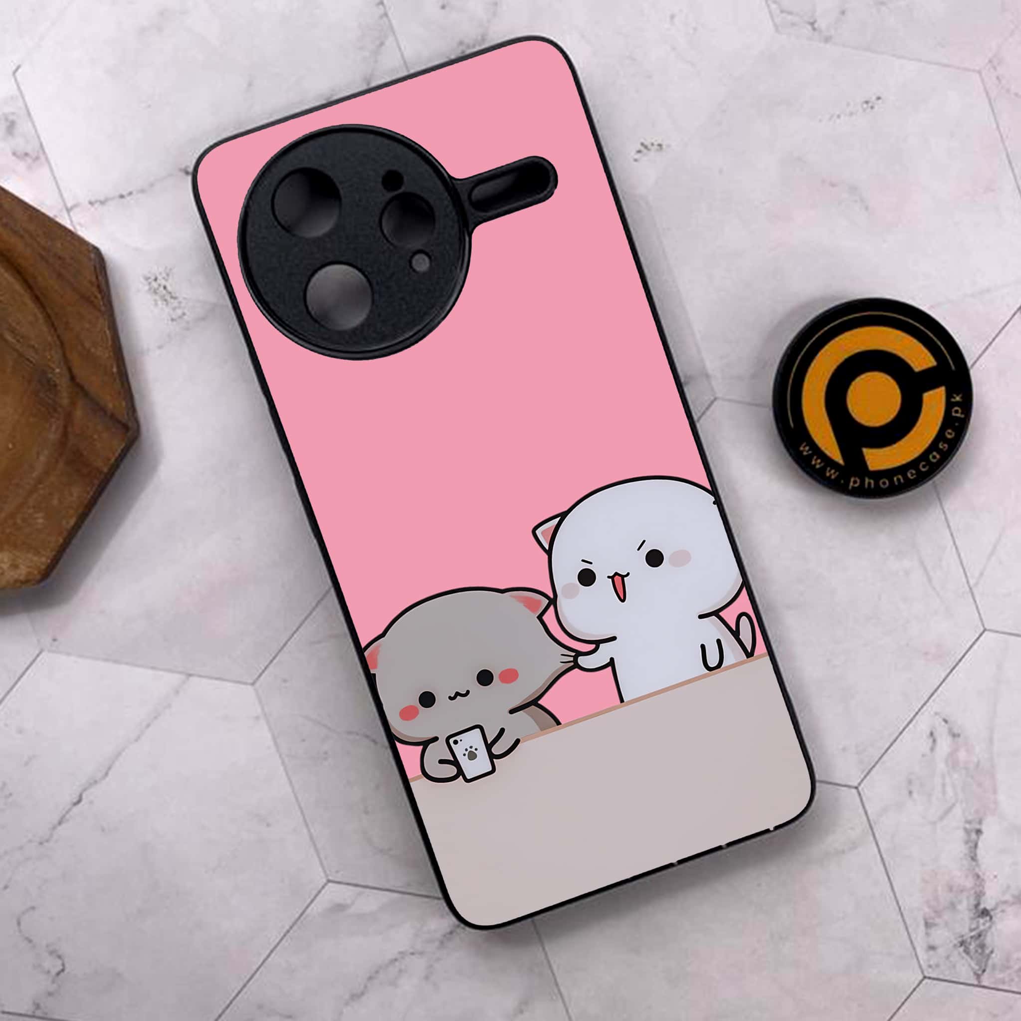 Xiaomi Poco F7 Ultra 5G - Cute BuBu DuDu Series - Premium Metal Printed soft Bumper shock Proof Case