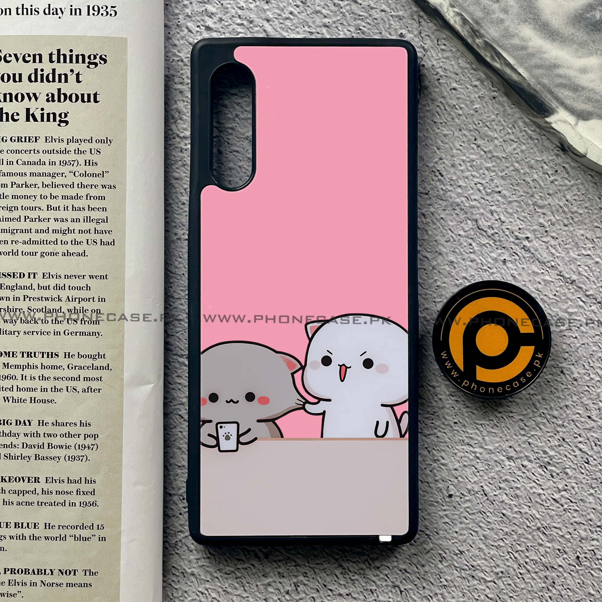 LG Velvet - Cute BuBu DuDu Series - Premium Printed Glass soft Bumper shock Proof Case