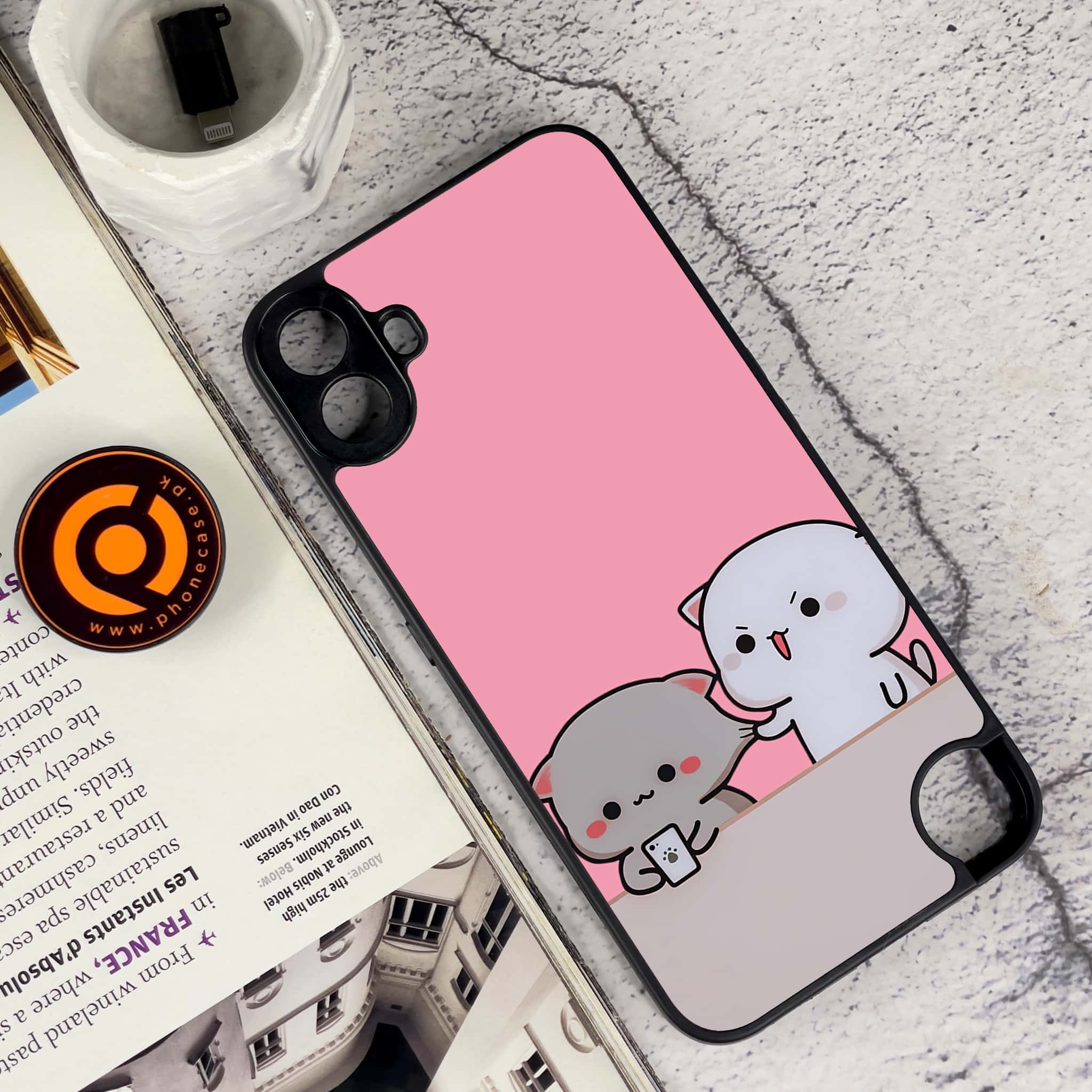 Nothing CMF Phone 1 - Cute BuBu DuDu Series - Premium Metal Printed soft Bumper Shock Proof Case