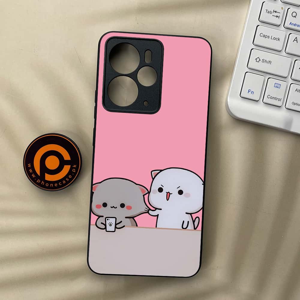 Realme 14T 5G - Cute BuBu DuDu Series - Premium Metal Printed soft Bumper Shock Proof Case