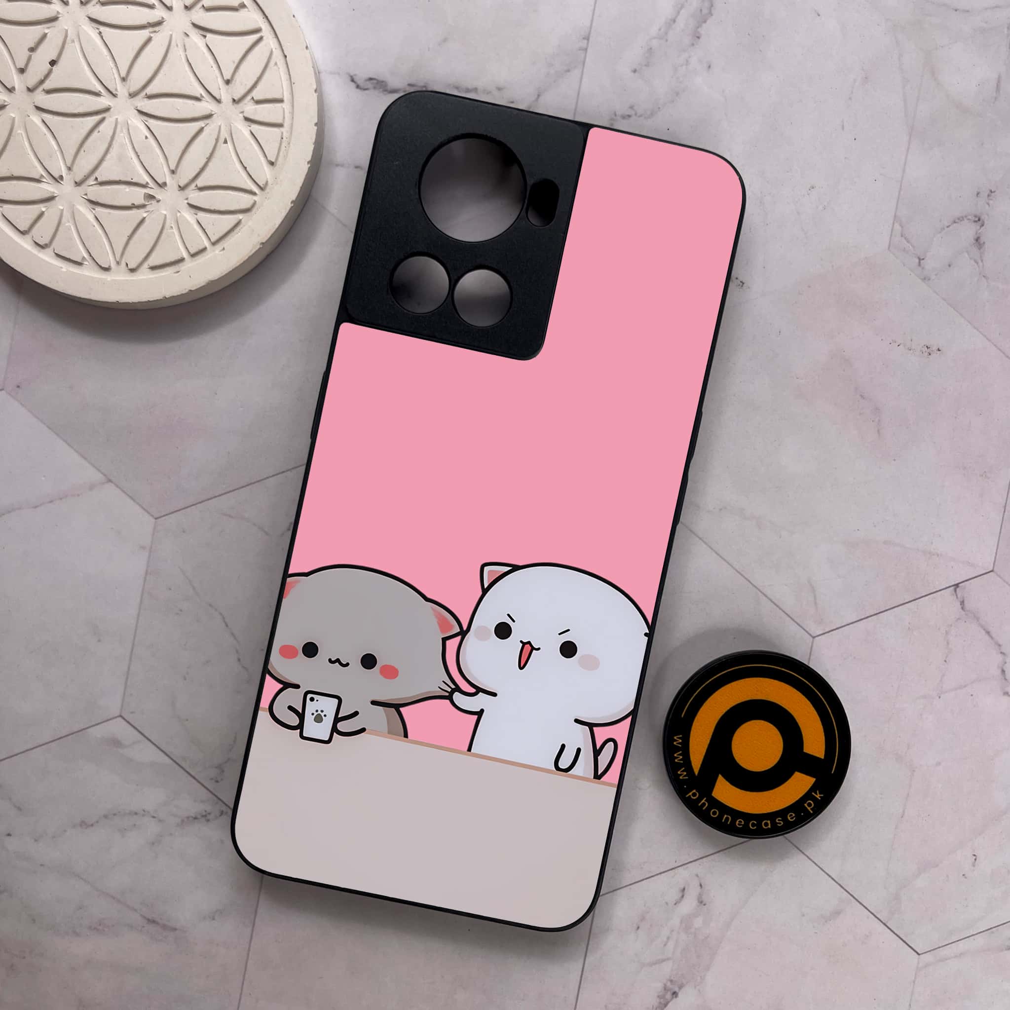 OnePlus 10R - Cute BuBu DuDu - Premium Metal Printed soft Bumper shock Proof Case