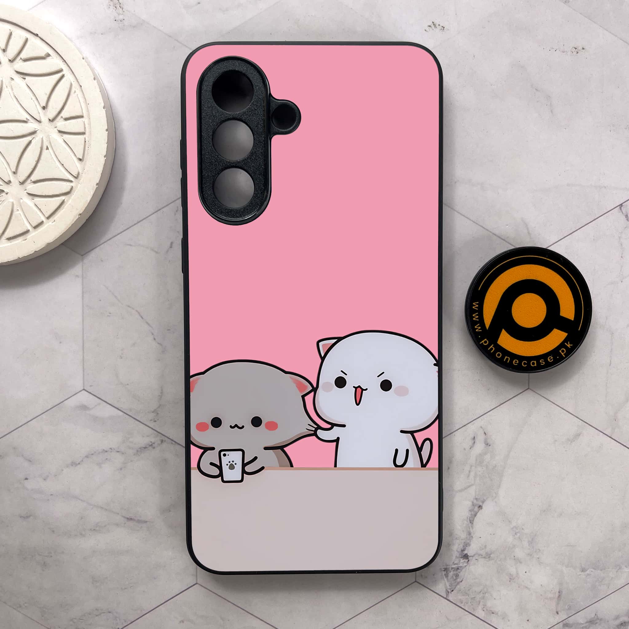 Samsung Galaxy A26 5G - Cute BuBu DuDu Series - Premium Metal Printed soft Bumper shock Proof Case