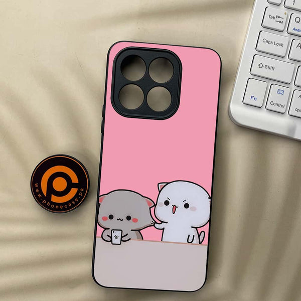Honor X7c - Cute BuBu DuDu Design 2- Premium Metal  Printed soft Bumper shock Proof Case CS-47948