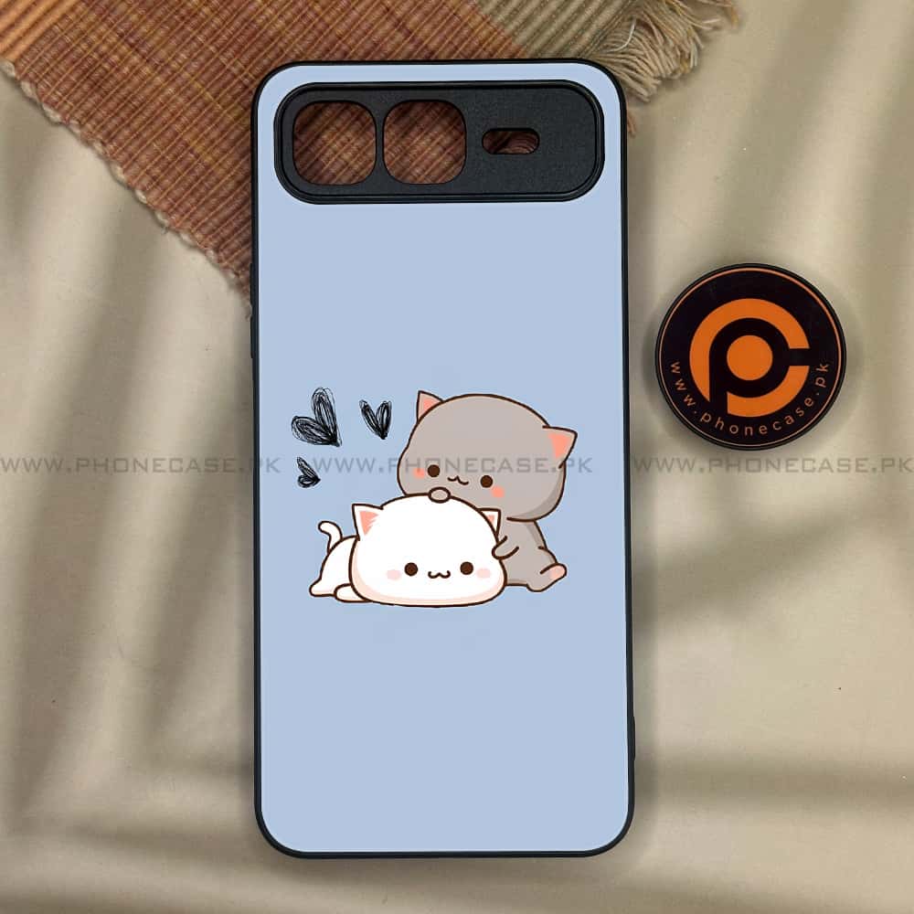 Infinix Smart 10 Plus - Cute BuBu DuDu Series - Premium Metal Printed soft Bumper shock Proof Case