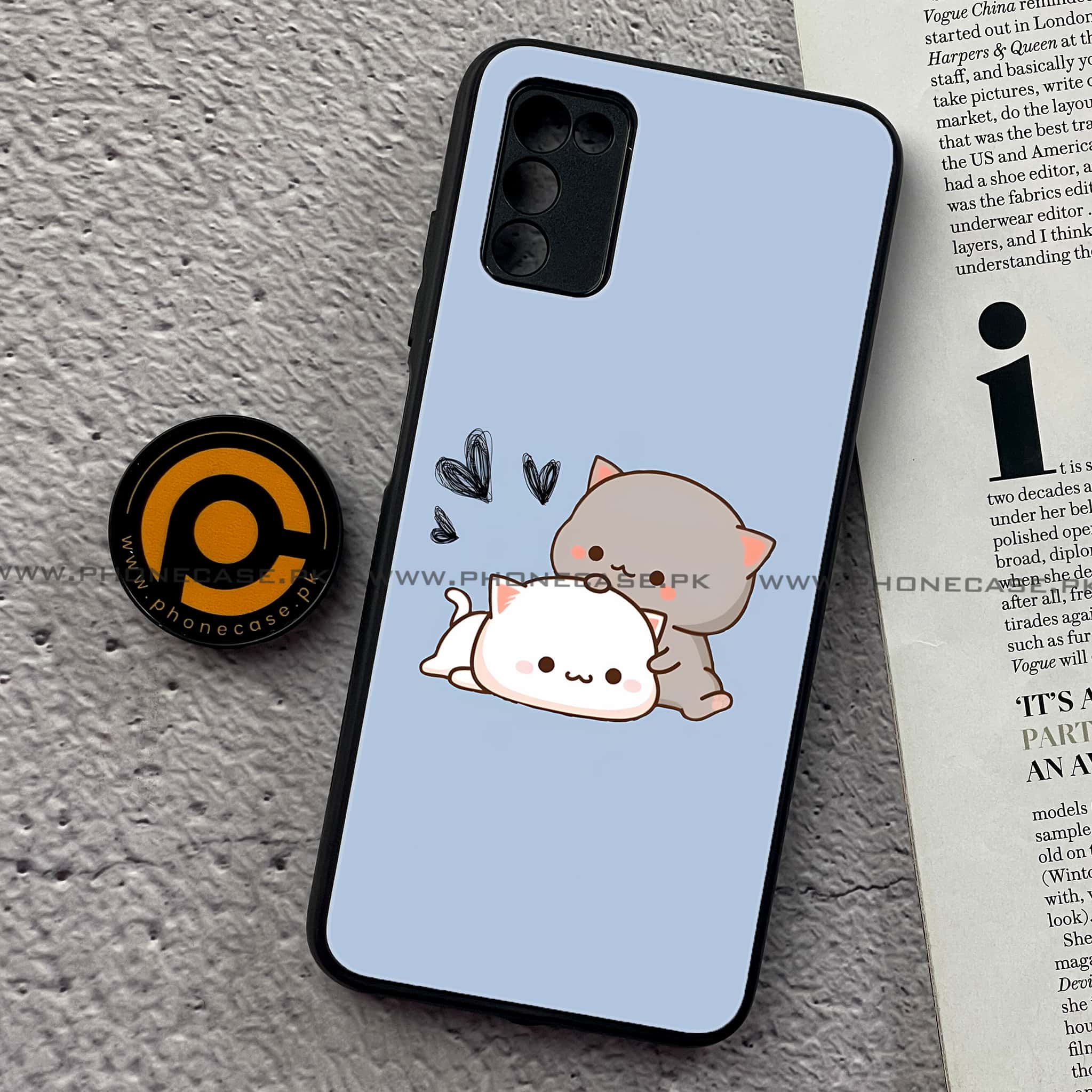 Samsung Galaxy A02s -  Cute BuBu DuDu Series - Premium Printed Metal soft Bumper shock Proof Case