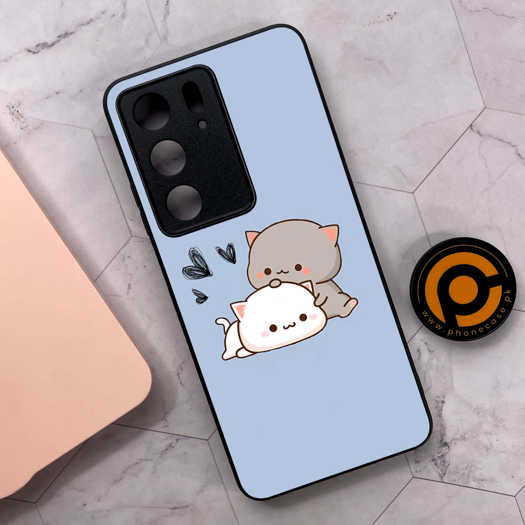 Realme C75x 4G - Cute BuBu DuDu Series - Premium Metal Printed soft Bumper shock Proof Case