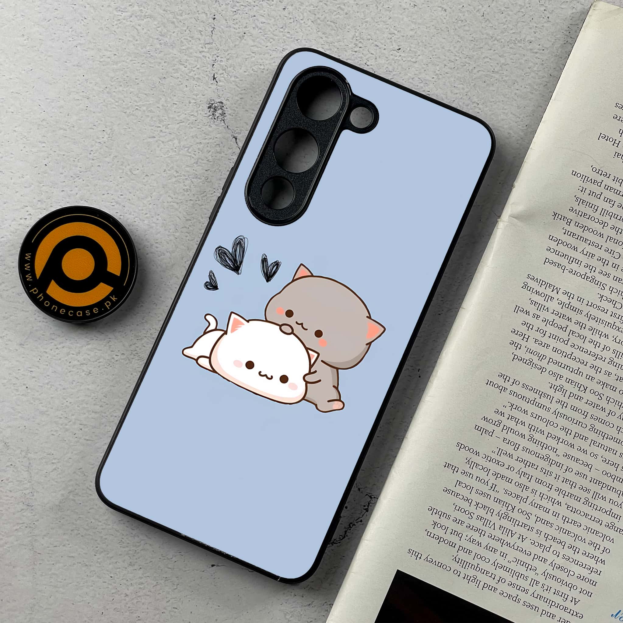 Vivo Y04 - Cute BuBu DuDu - Premium Metal Printed Soft Bumper Shockproof Case