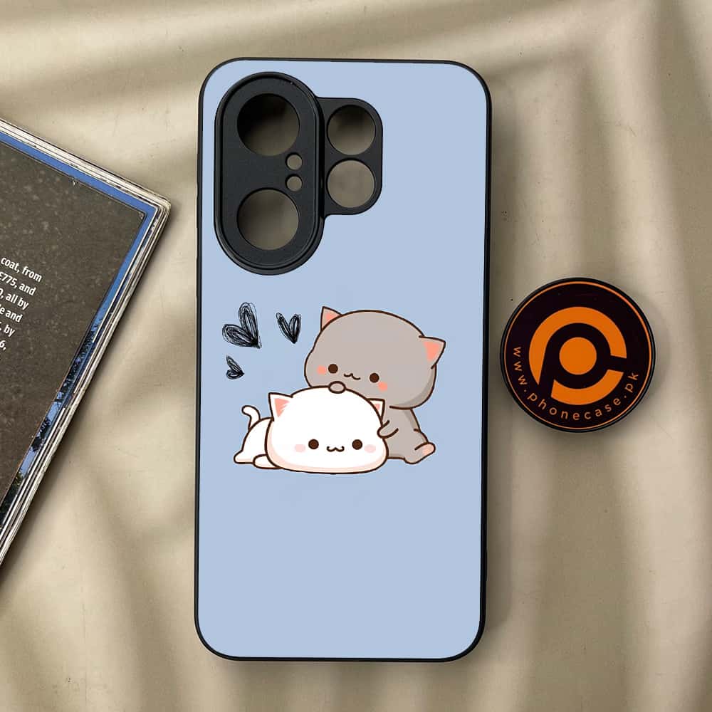 Vivo X200 FE - Cute BuBu DuDu Series - Premium Metal Printed soft Bumper Shock Proof Case