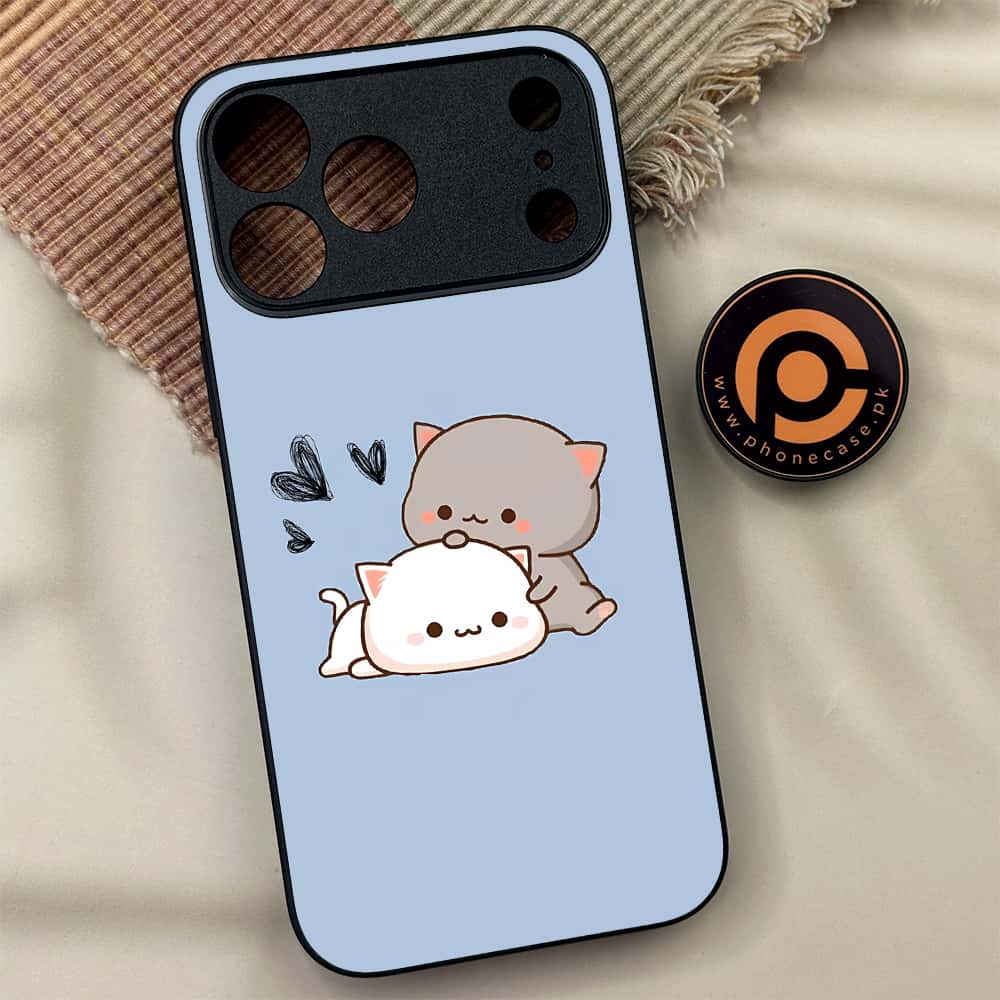iPhone 17 Pro Max - Cute BuBu DuDu Series - Premium Metal Printed soft Bumper shock Proof Case