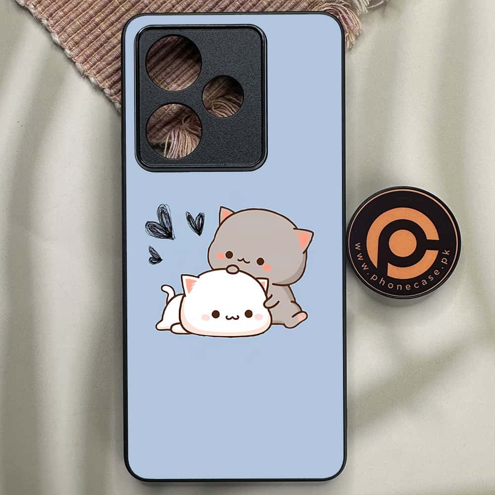 Realme GT 7T - Cute BuBu DuDu Series - Premium Metal Printed soft Bumper shock Proof Case