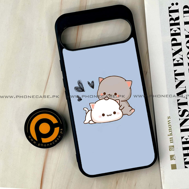 Google Pixel 9 Pro XL - Cute BuBu DuDu Design 3 - Premium Metal Printed soft Bumper Shock Proof Case CS-27221