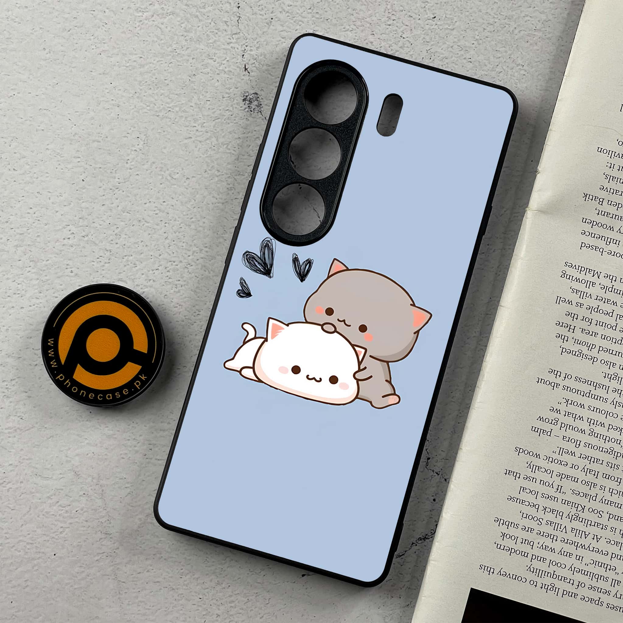 Tecno Camon 40 - Cute BuBu DuDu Series - Premium Metal Printed Soft Bumper Shockproof Case