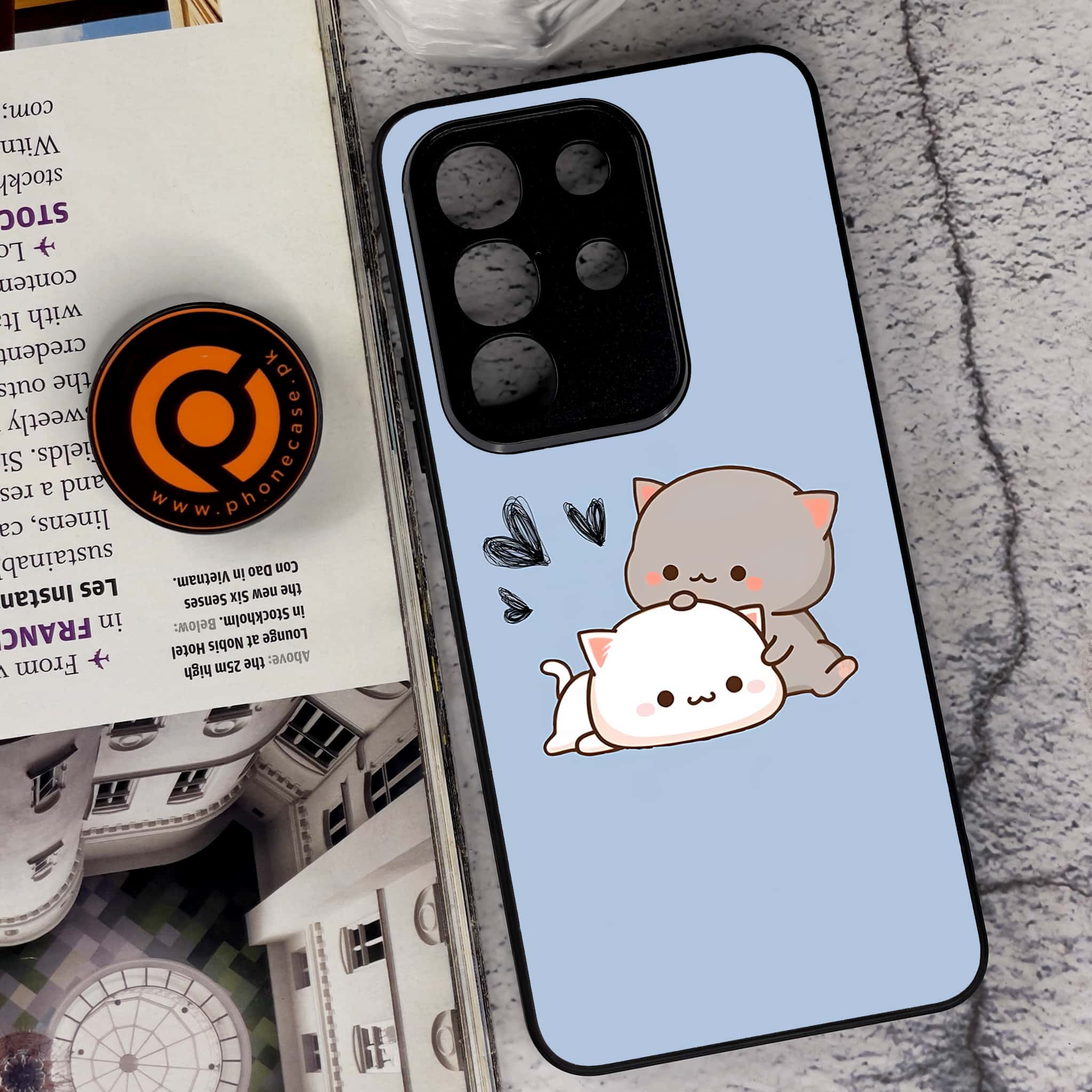 Vivo Y29 4G - Cute BuBu DuDu Series - Premium Metal Printed soft Bumper Shock Proof Case