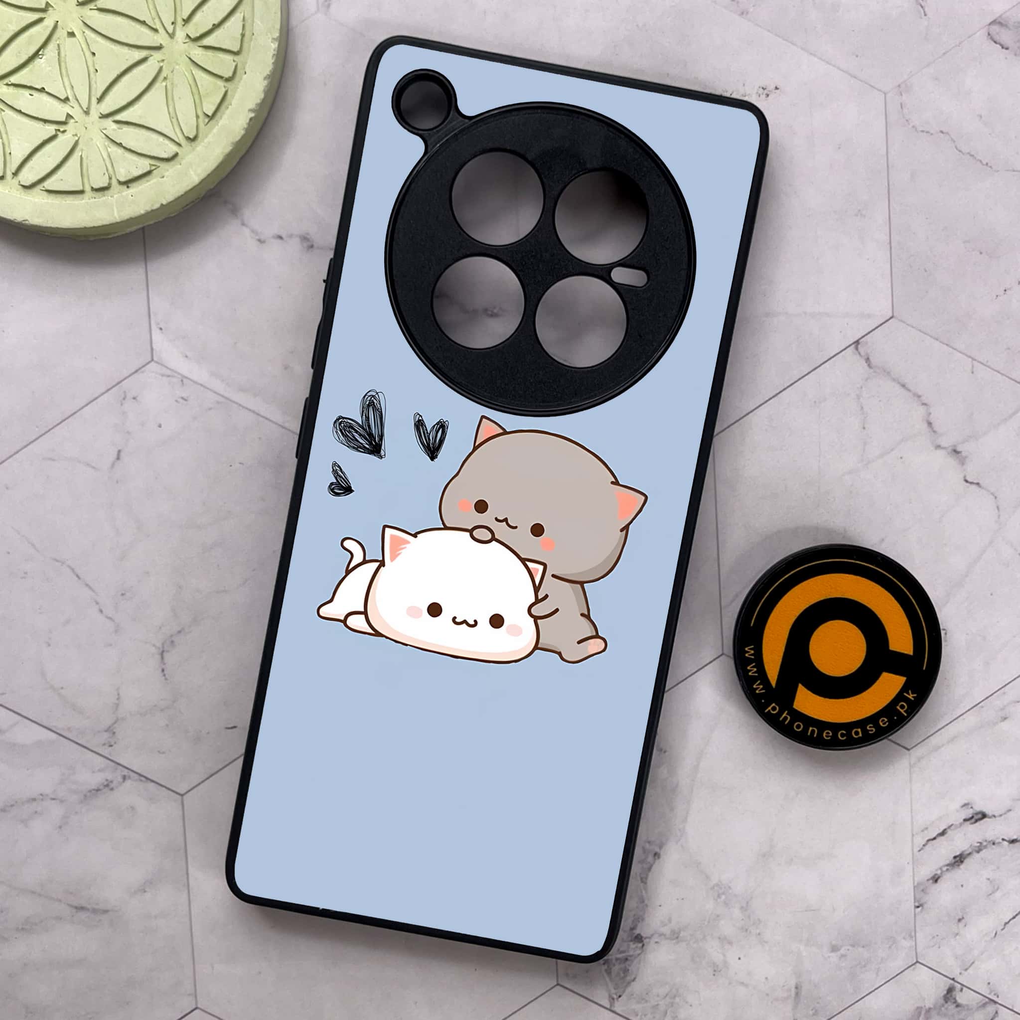 Infinix Zero 40 5G - Cute BuBu DuDu Series - Premium Metal Printed soft Bumper shock Proof Case