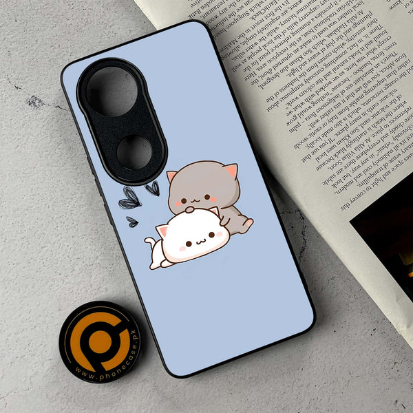 Vivo V50 - Cute BuBu DuDu Design 3  - Premium Metal Printed Soft Bumper Shockproof Case CS-36227