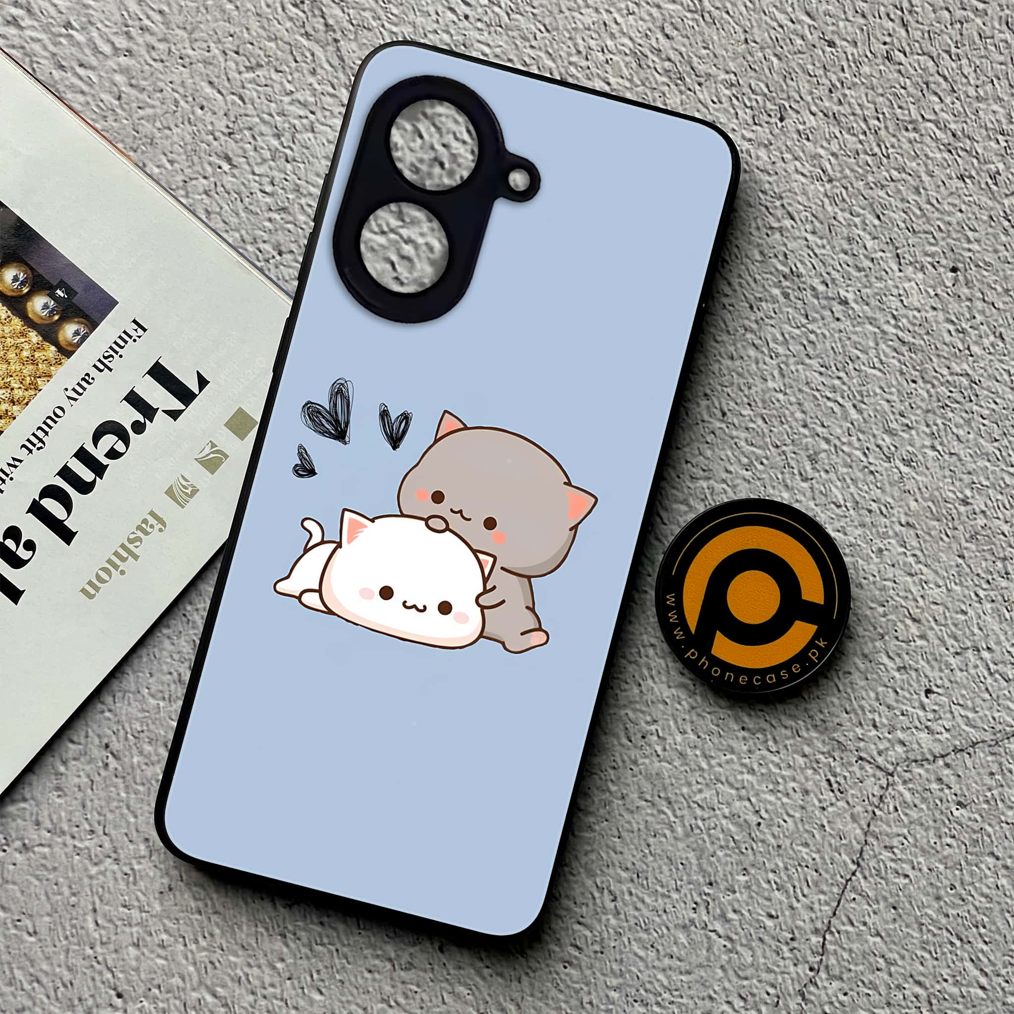 Xiaomi Redmi A5 - Cute BuBu DuDu Series - Premium Metal Printed soft Bumper shock Proof Case