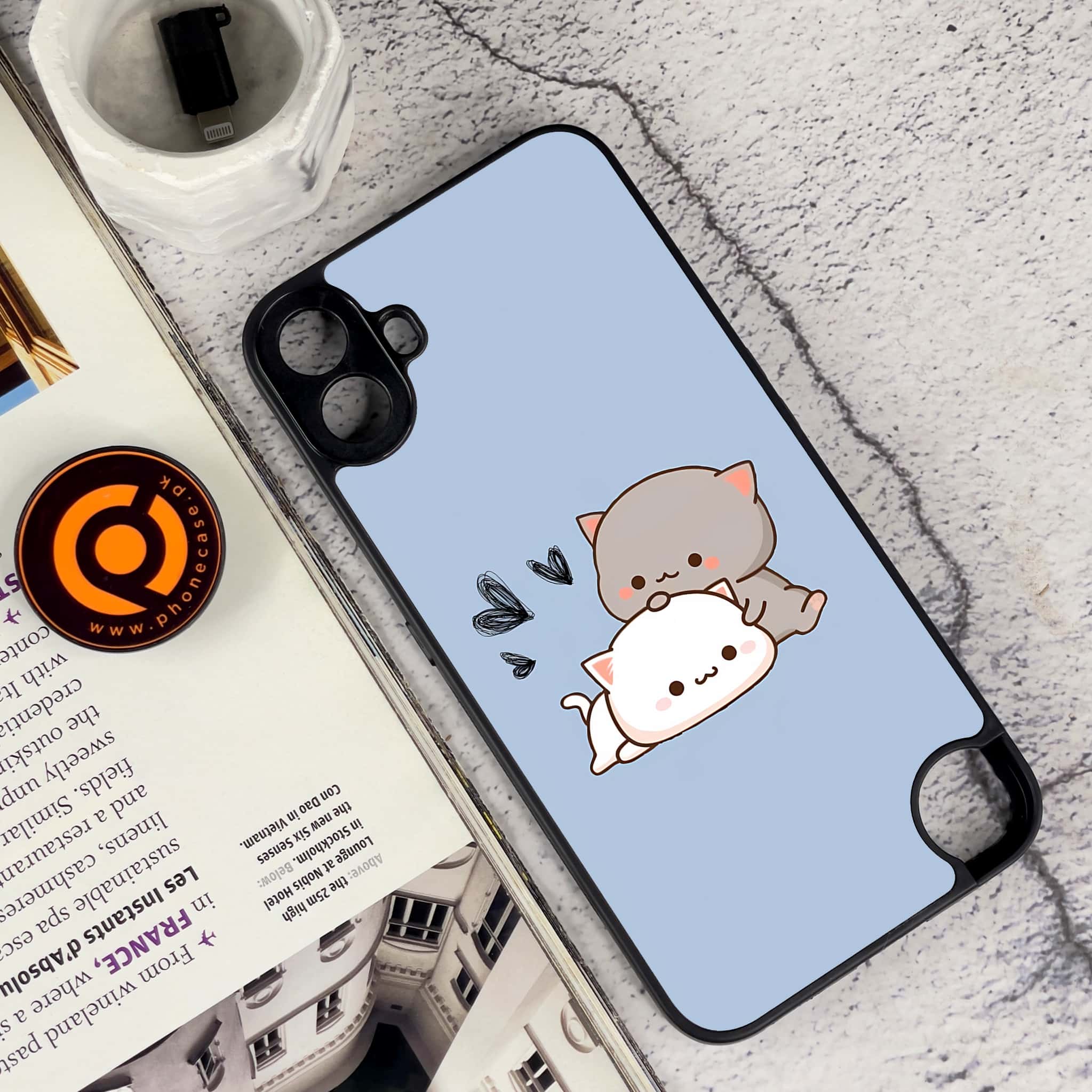 Nothing CMF Phone 1 - Cute BuBu DuDu Series - Premium Metal Printed soft Bumper Shock Proof Case