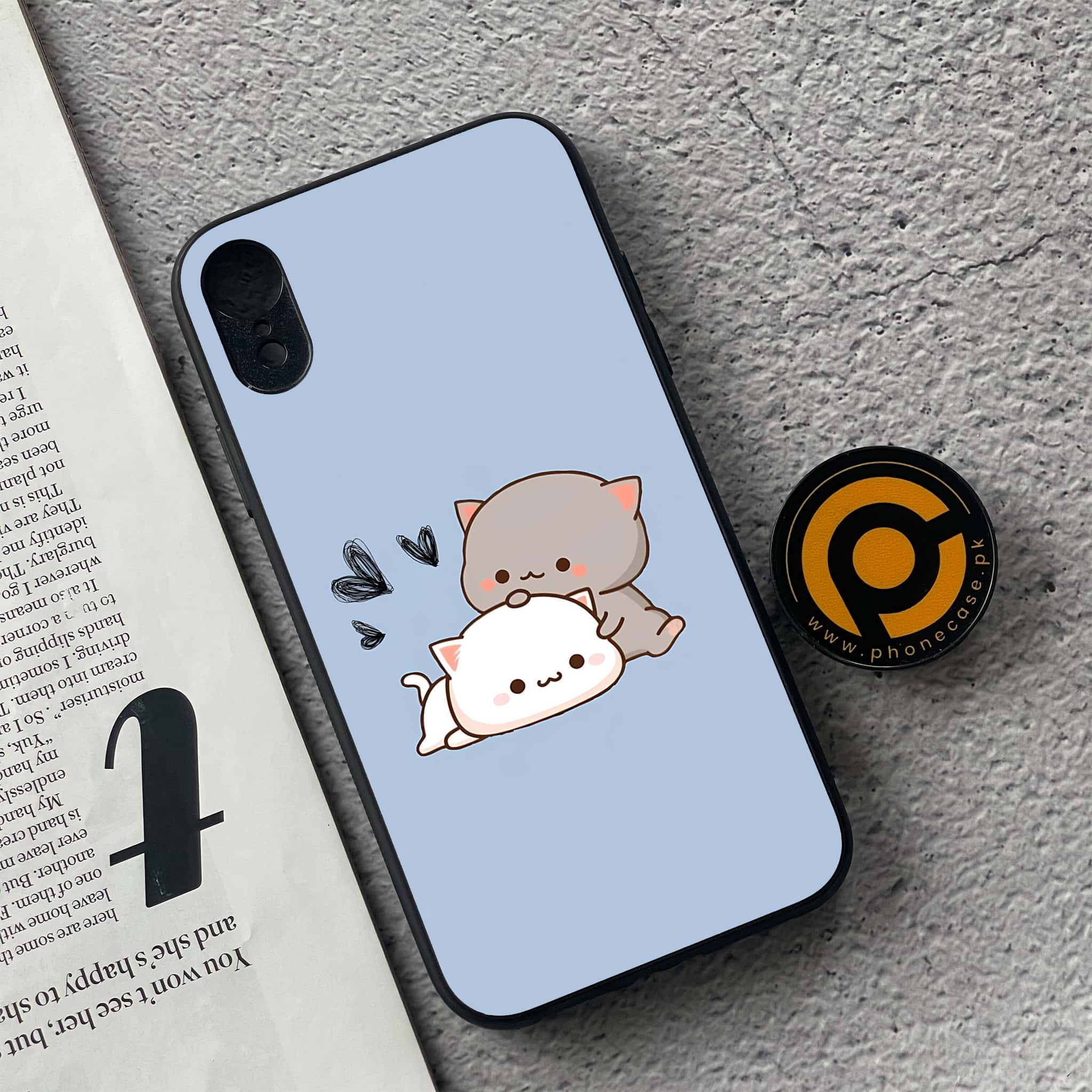 iPhone XR - Cute BuBu DuDu Series - Premium Metal  Printed soft Bumper shock Proof Case