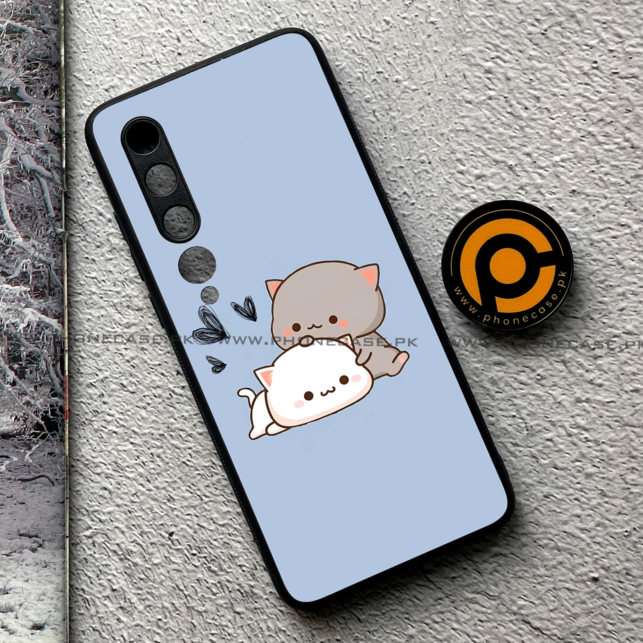 Xiaomi Mi 10 - Cute BuBu DuDu Series - Premium Printed Glass soft Bumper shock Proof Case