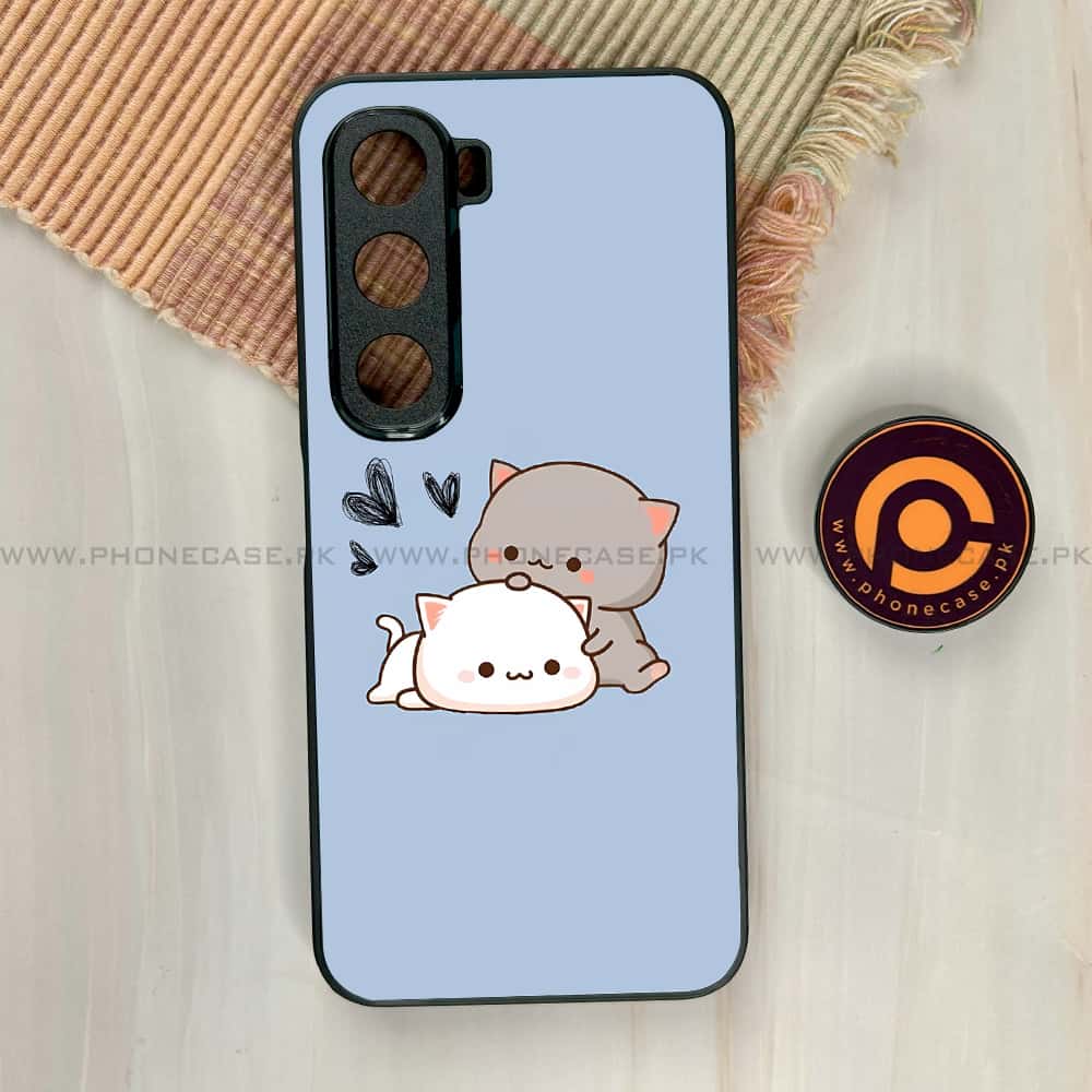Infinix Hot 60i - Cute BuBu DuDu Series - Premium Metal Printed soft Bumper shock Proof Case