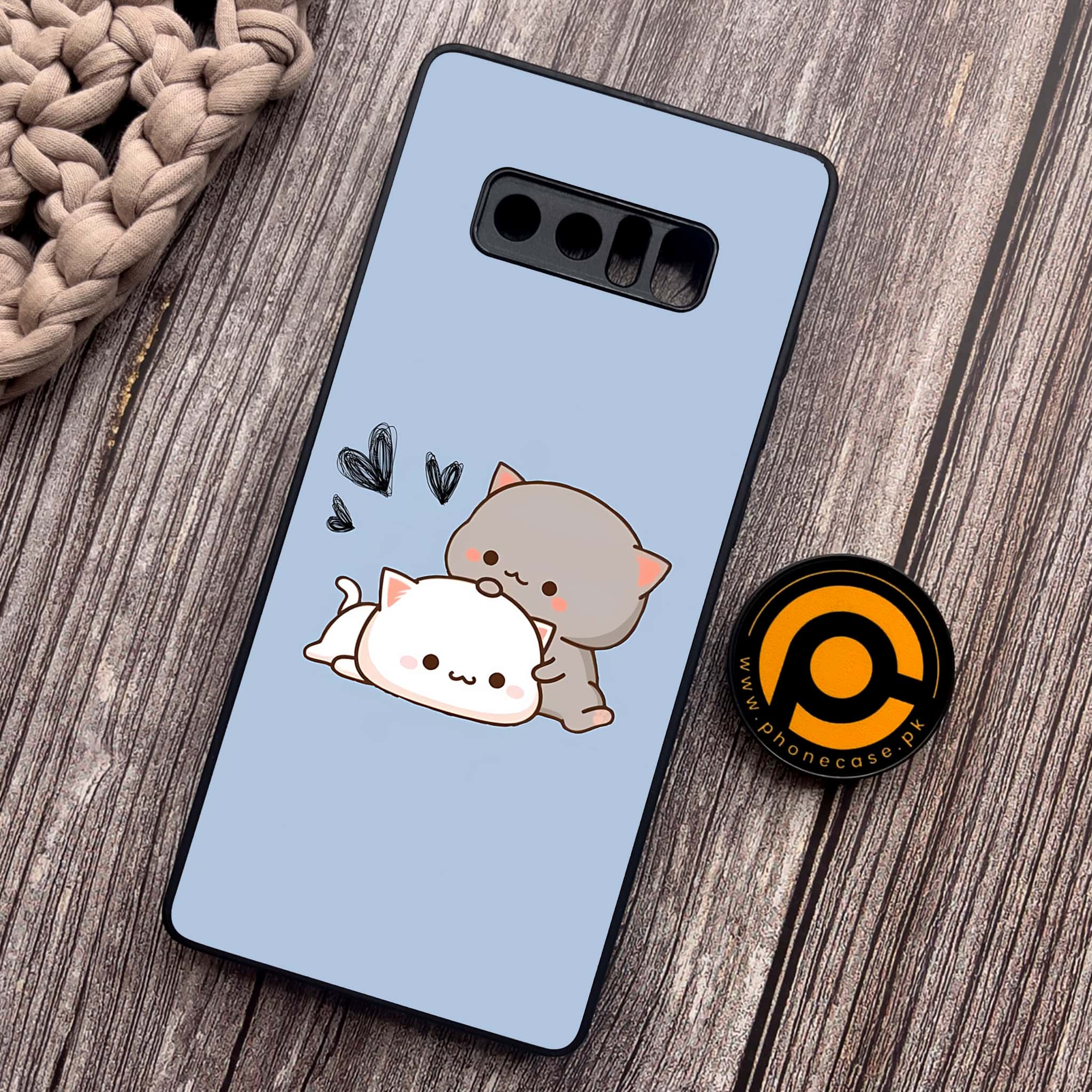 Samsung Galaxy Note 8 - Cute BuBu DuDu Series - Premium Metal Printed soft Bumper shock Proof Case