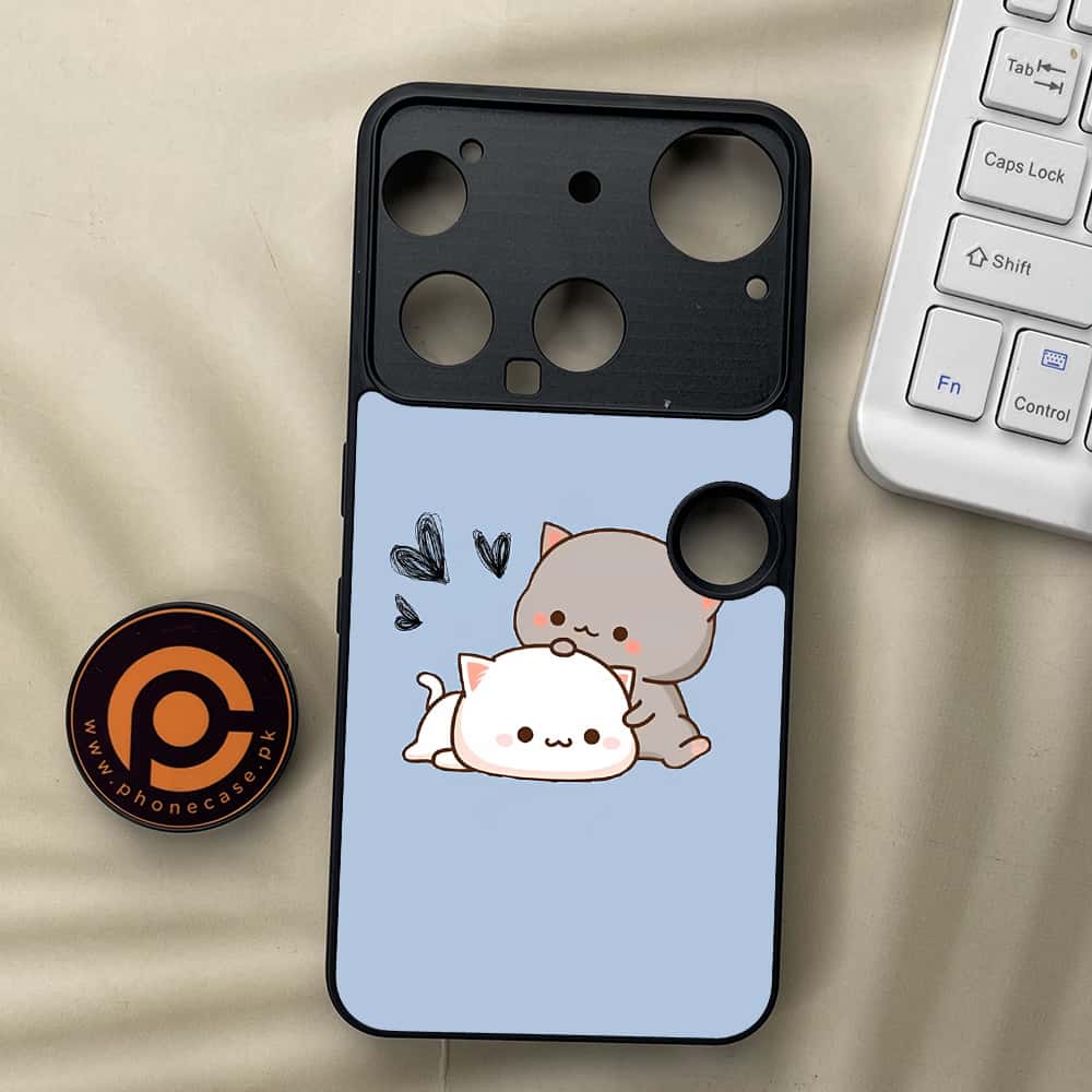 Nothing Phone 3 - Cute BuBu DuDu Series - Premium Metal  Printed soft Bumper shock Proof Case