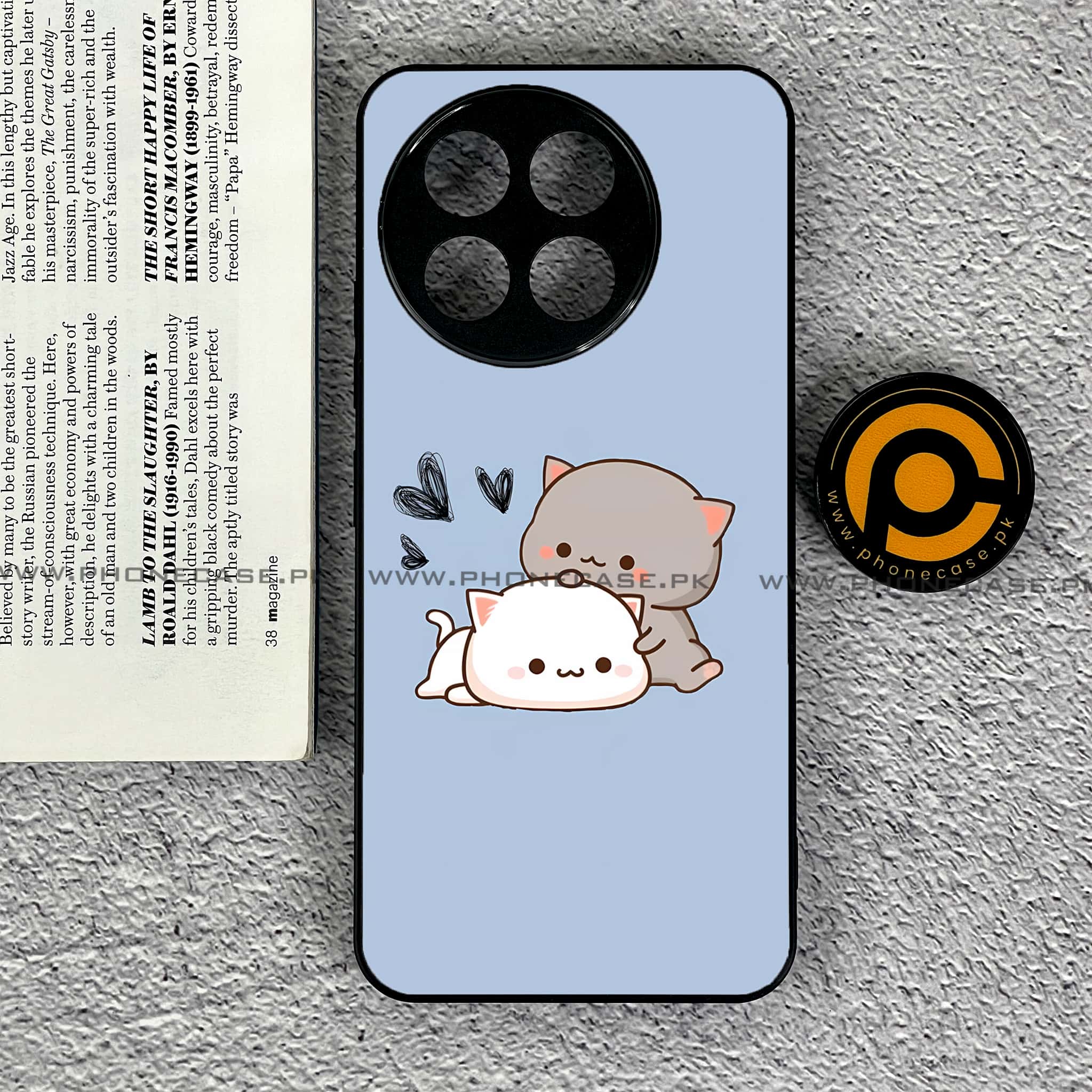 OnePlus Ace 5 - Cute BuBu DuDu Series - Premium Metal Printed soft Bumper shock Proof Case