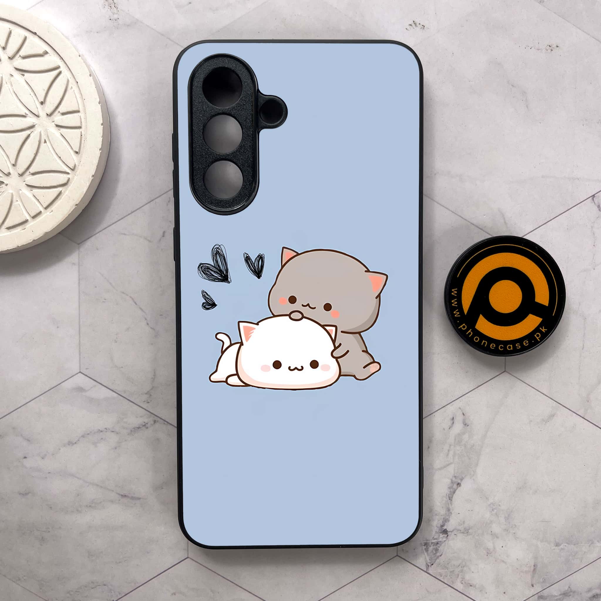 Samsung Galaxy A36 5G - Cute BuBu DuDu Series - Premium Metal Printed soft Bumper shock Proof Case