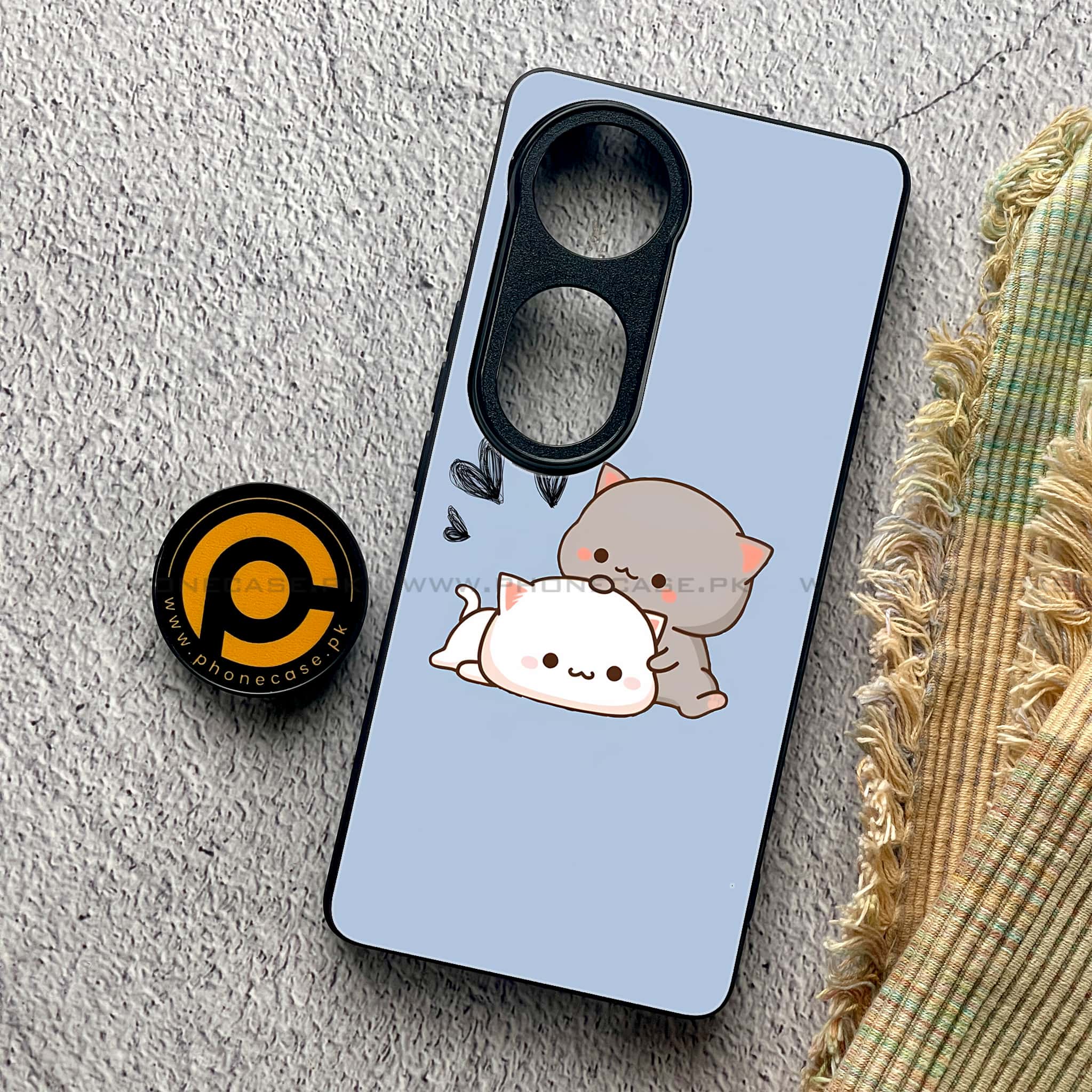 Vivo S19 Pro - Cute BuBu DuDu - Premium Metal Printed soft Bumper shock Proof Case