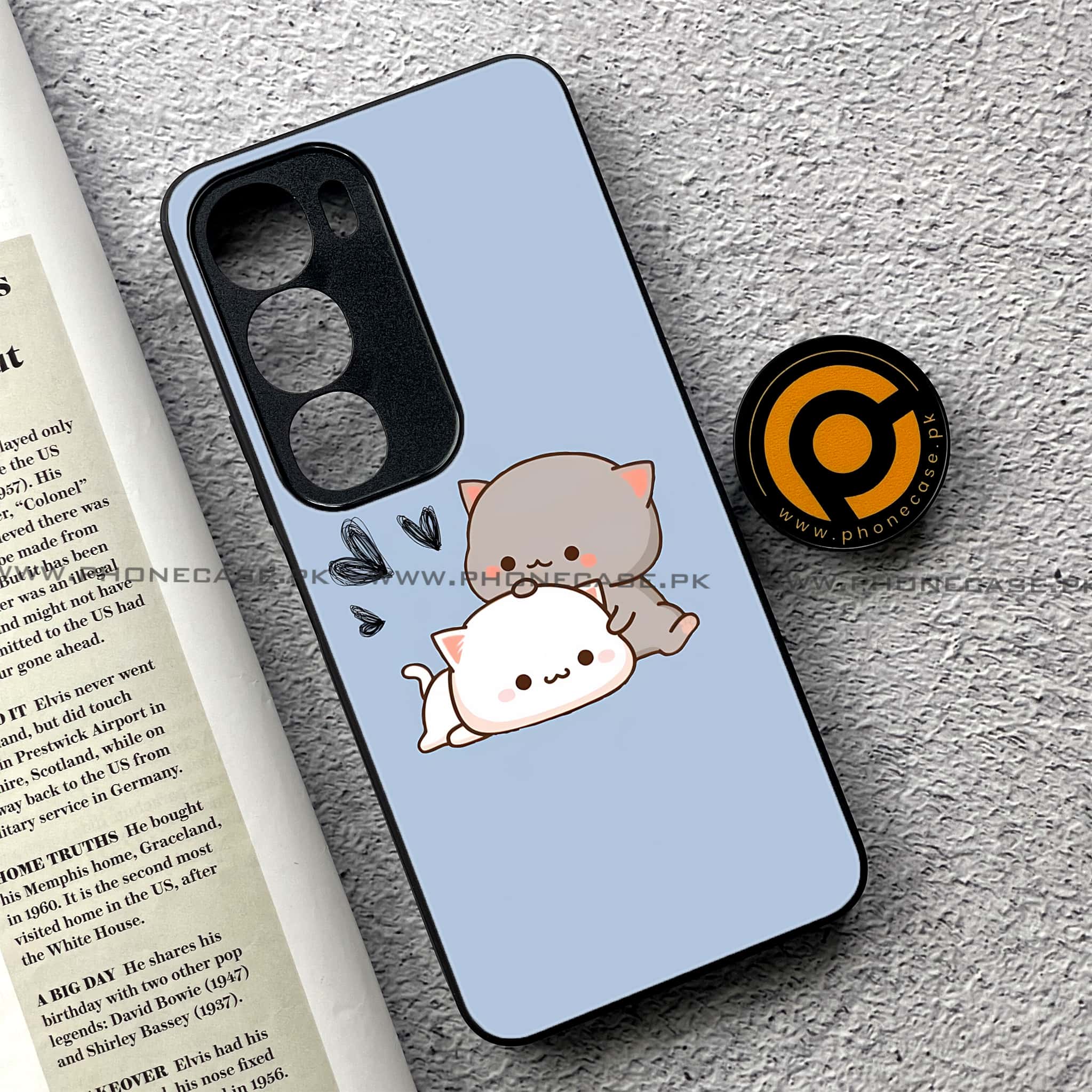 Vivo Y19s Pro - Cute BuBu DuDu Series - Premium Metal Printed soft Bumper shock Proof Case