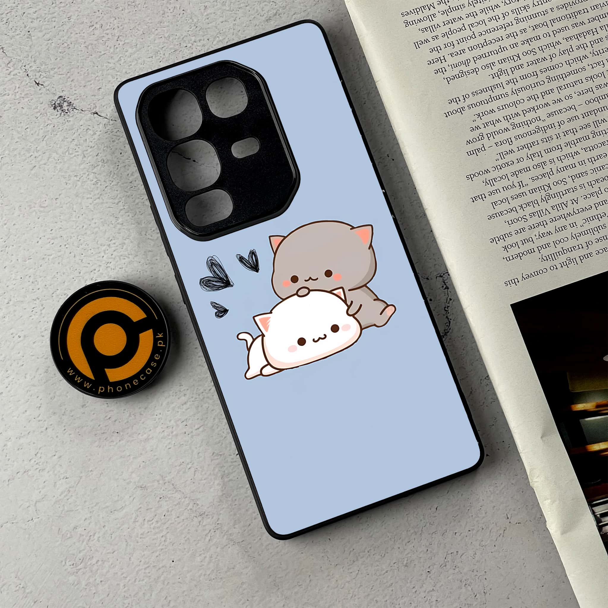 Infinix Note 50 Pro Plus - Cute BuBu DuDu Series - Premium Metal Printed Soft Bumper Shockproof Case