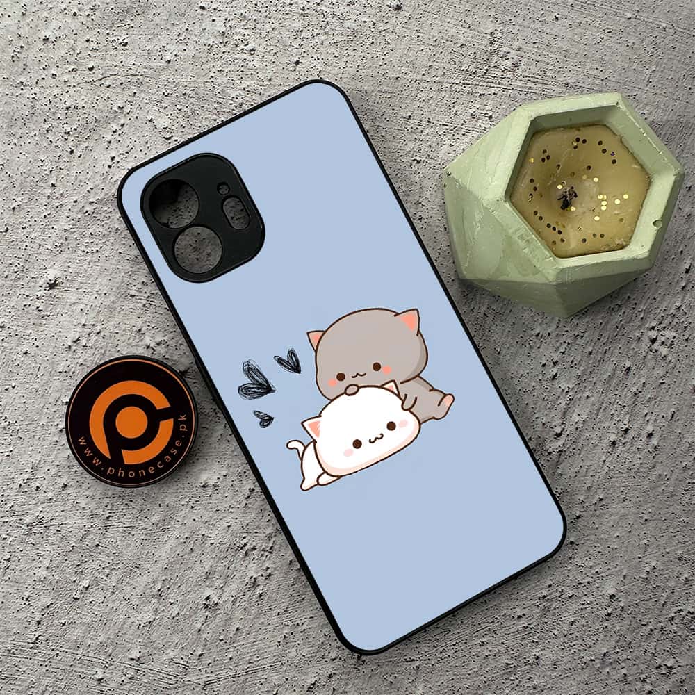 Nothing Phone 2 - Cute BuBu DuDu Series - Premium Metal  Printed soft Bumper shock Proof Case