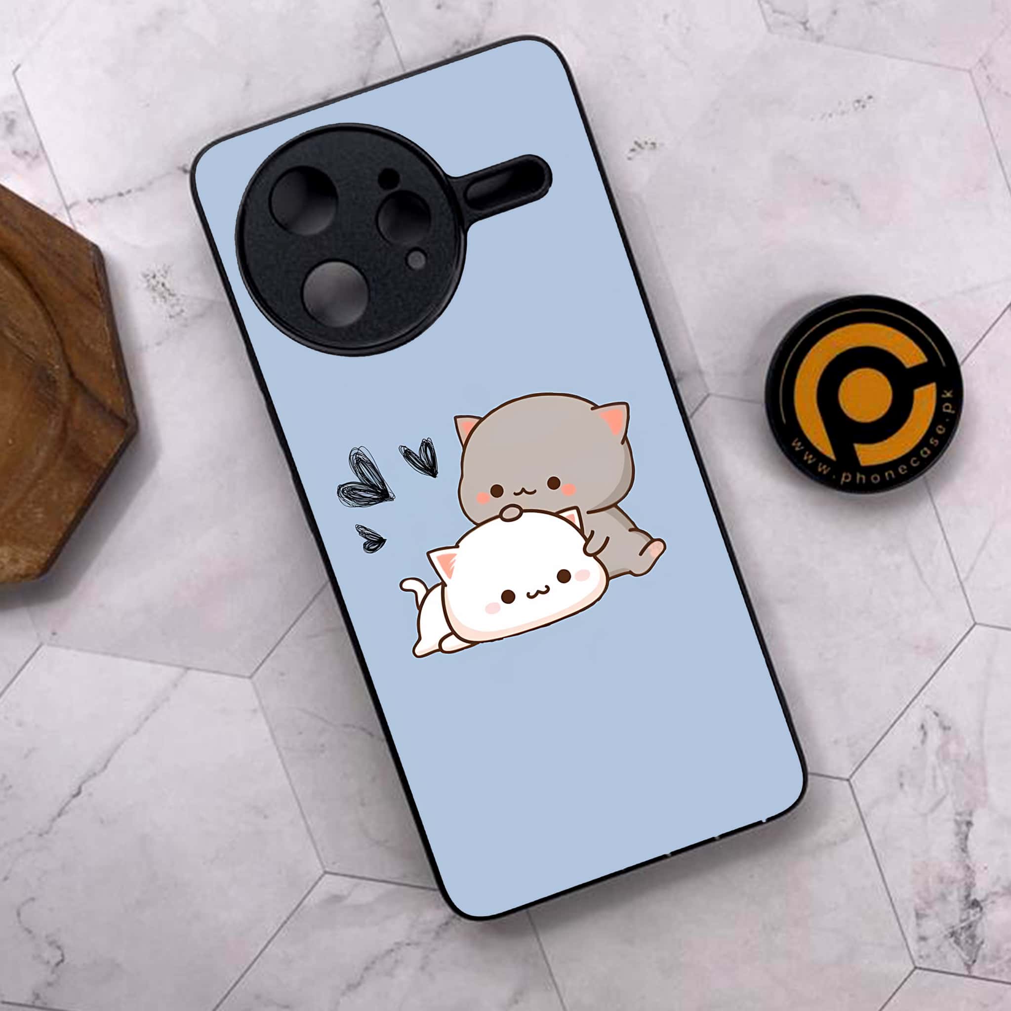 Xiaomi Poco F7 Ultra 5G - Cute BuBu DuDu Series - Premium Metal Printed soft Bumper shock Proof Case