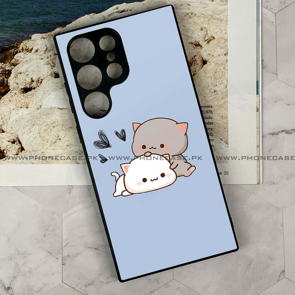 Samsung Galaxy S24 Ultra - Cute BuBu DuDu Design 3  - Premium Metal Printed soft Bumper shock Proof Case  CS-39303