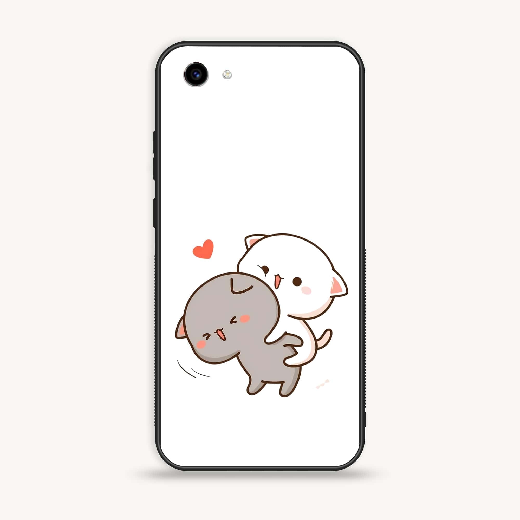 Vivo Y83 - Cute BuBu DuDu Series - Premium Printed Glass soft Bumper shock Proof Case