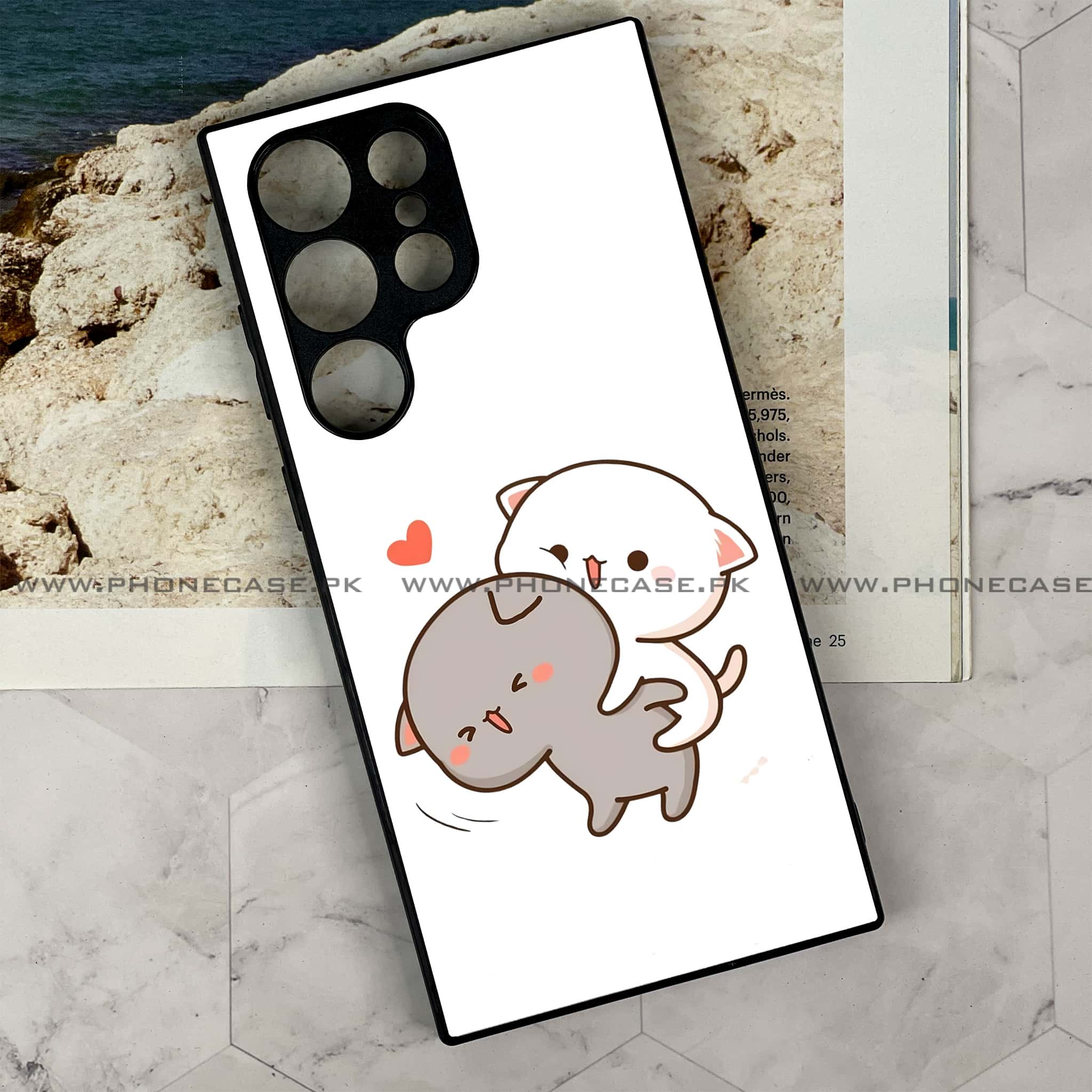 Samsung Galaxy S24 Ultra - Cute BuBu DuDu Series - Premium Metal Printed soft Bumper shock Proof Case