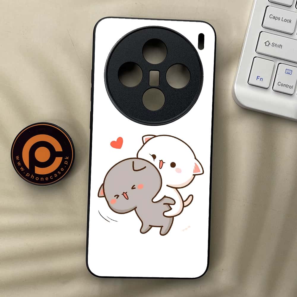 Vivo X200 - Cute BuBu DuDu Series - Premium Metal  Printed soft Bumper shock Proof Case