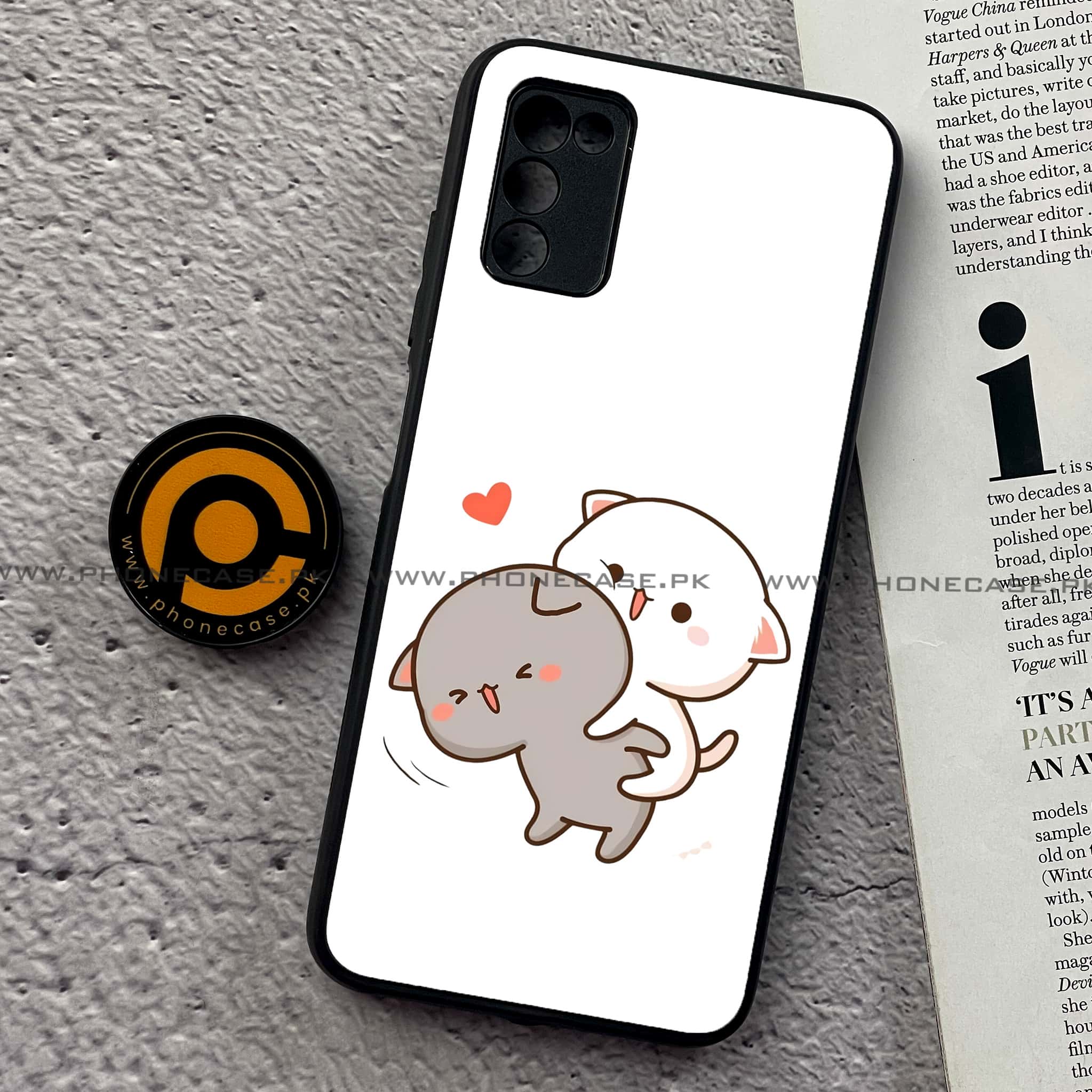 Samsung Galaxy A02s -  Cute BuBu DuDu Series - Premium Printed Metal soft Bumper shock Proof Case