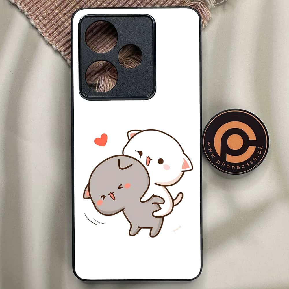 Realme GT 7T - Cute BuBu DuDu Series - Premium Metal Printed soft Bumper shock Proof Case